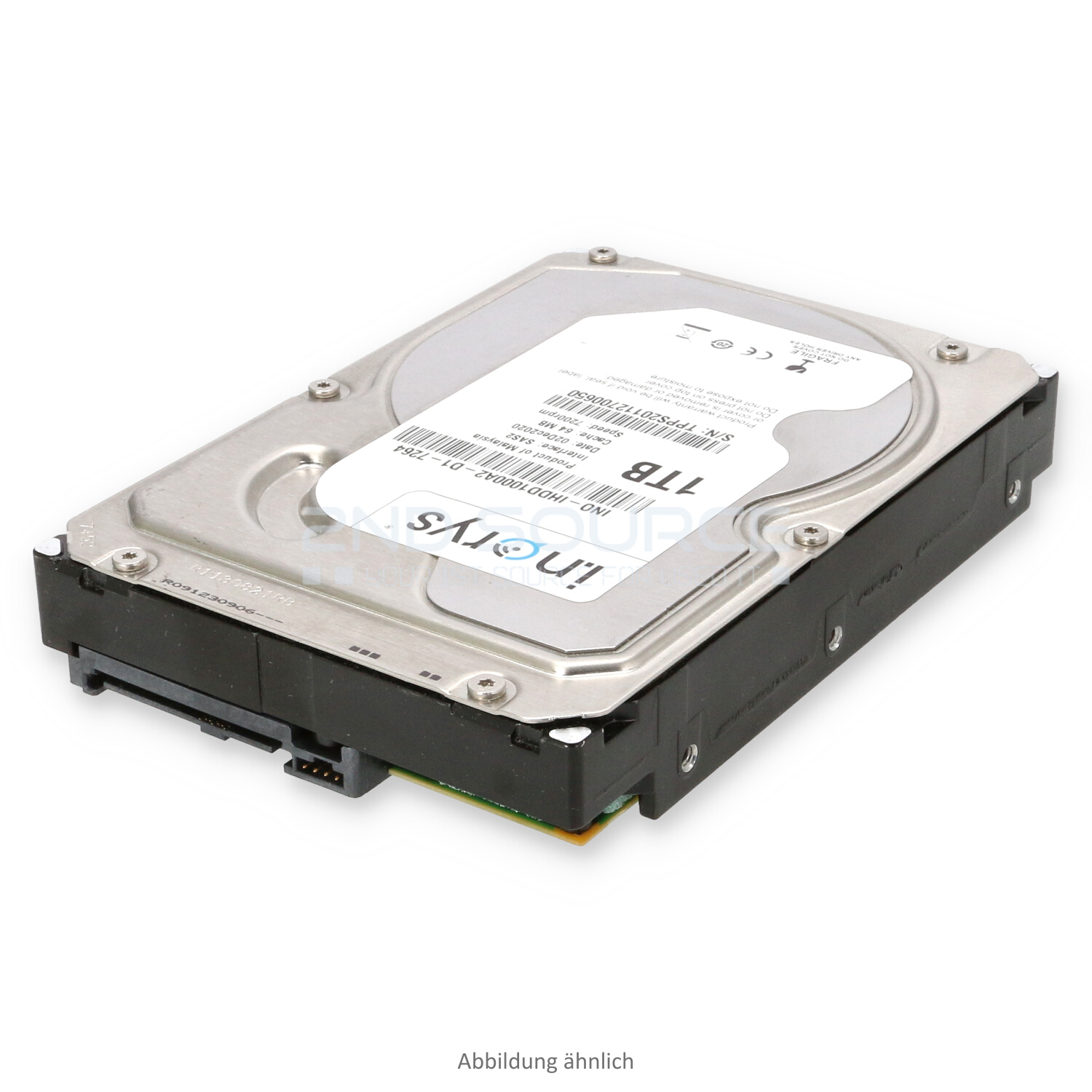 i.norys 1TB 7.2k SAS 6G LFF HDD INO-IHDD1000A2-D1-7264