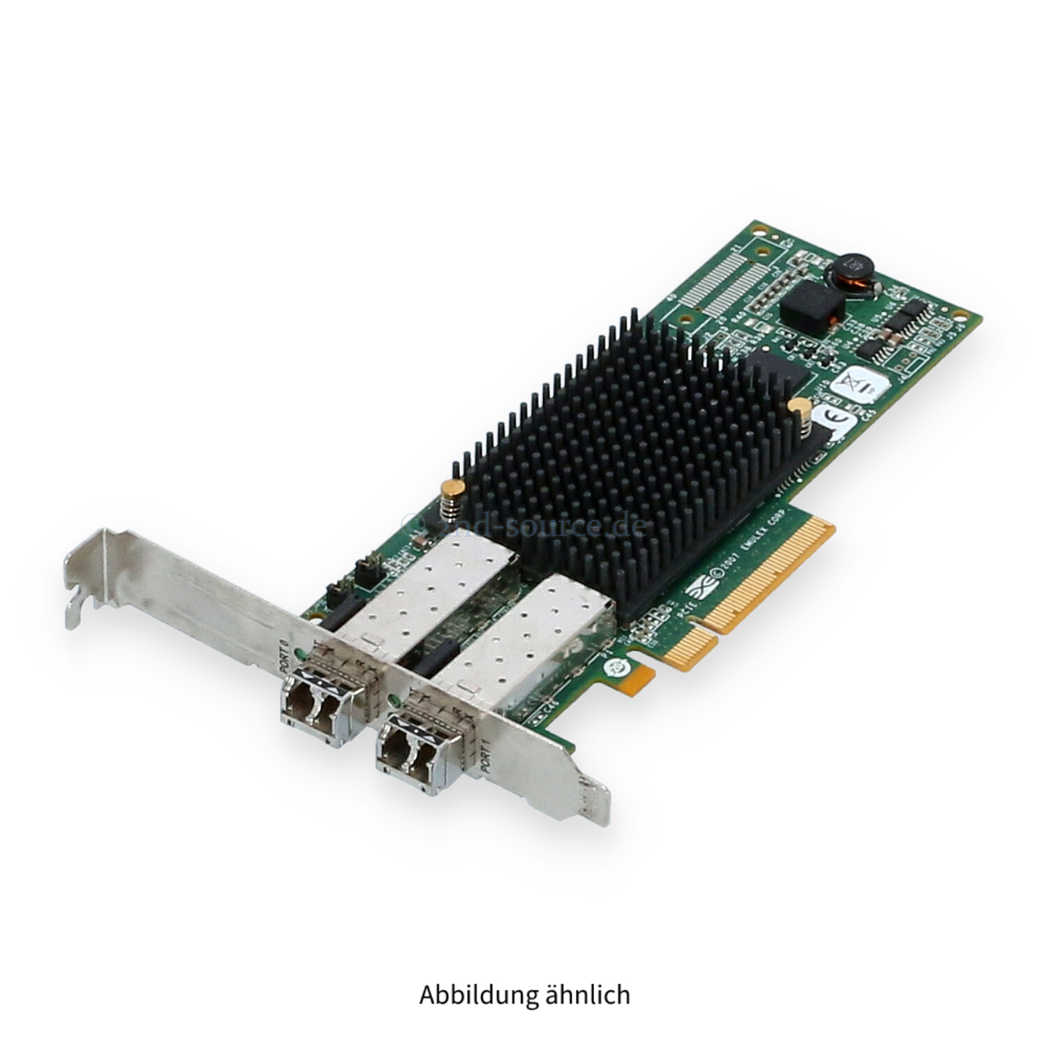 HPE 82E 2x 8GB SFP Fibre Channel PCIe HBA High Profile AJ763B 697890-001