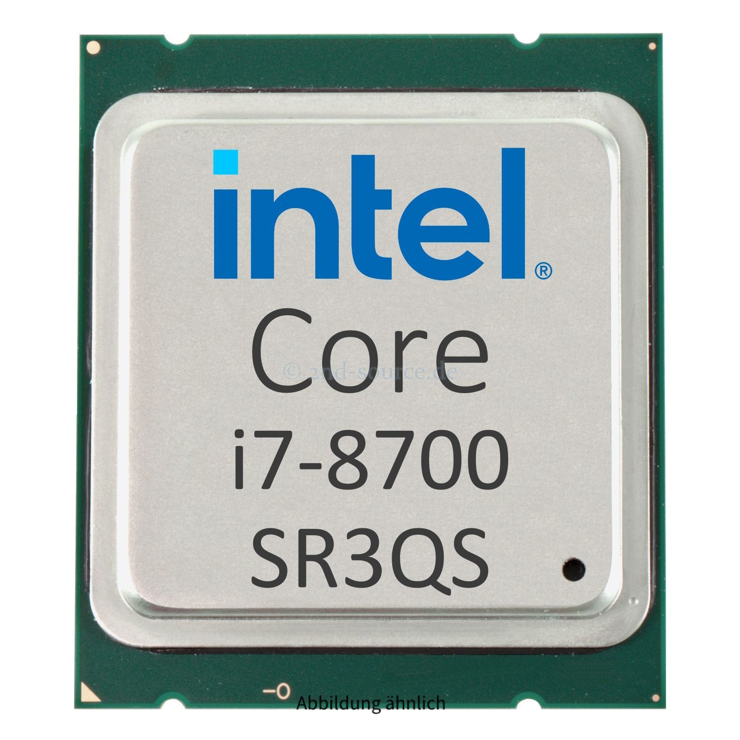Intel Core i7-8700 3.20GHz 6-Core 12MB CPU 65W SR3QS CM8068403358316
