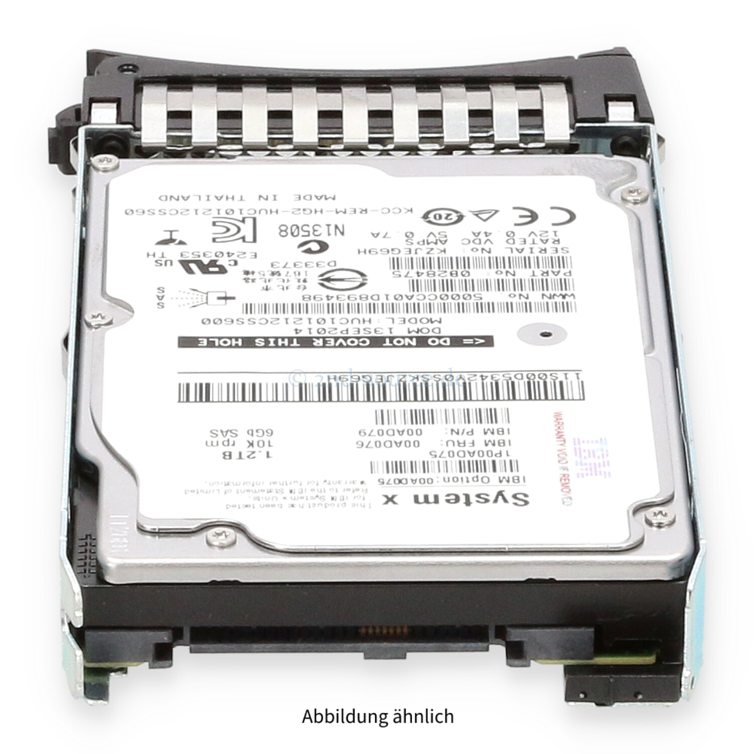 IBM 1.2TB 10k SAS 6G SFF HotPlug HDD 00AD075 00AD076 00AD079