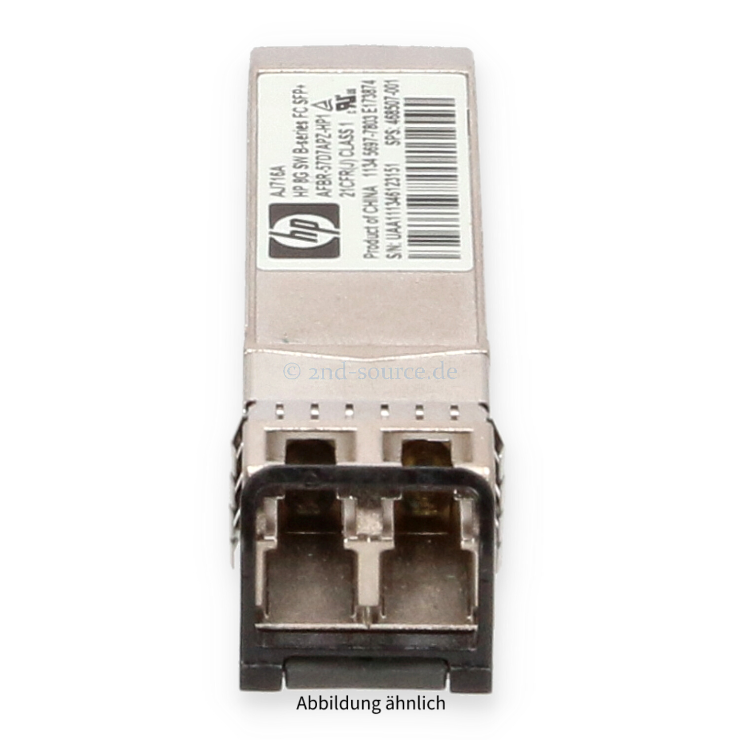 HPE 8GB Shortwave FC SFP+ Transceiver Module AJ716A 468507-001