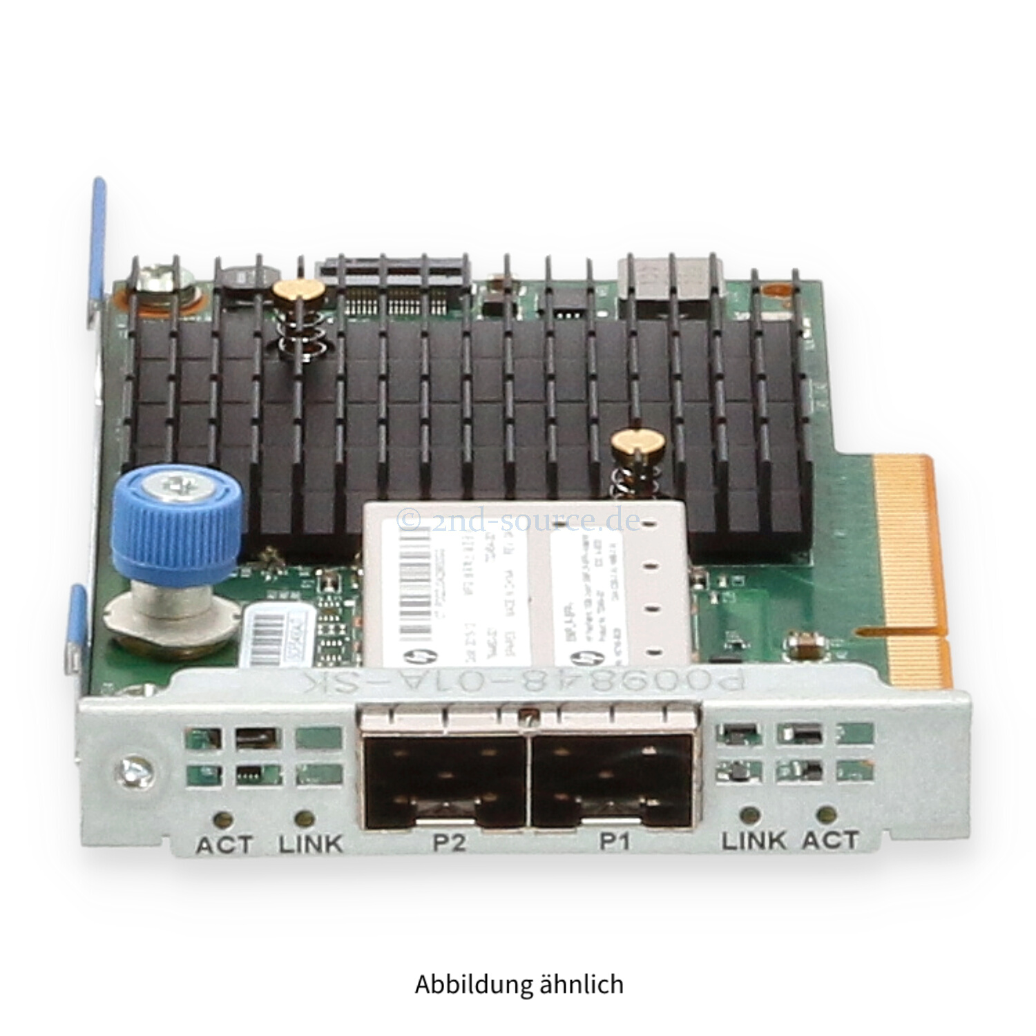 HPE 556FLR-SFP+ 2x10GBase SFP+ Server Ethernet Adapter 727060-B21 764460-001