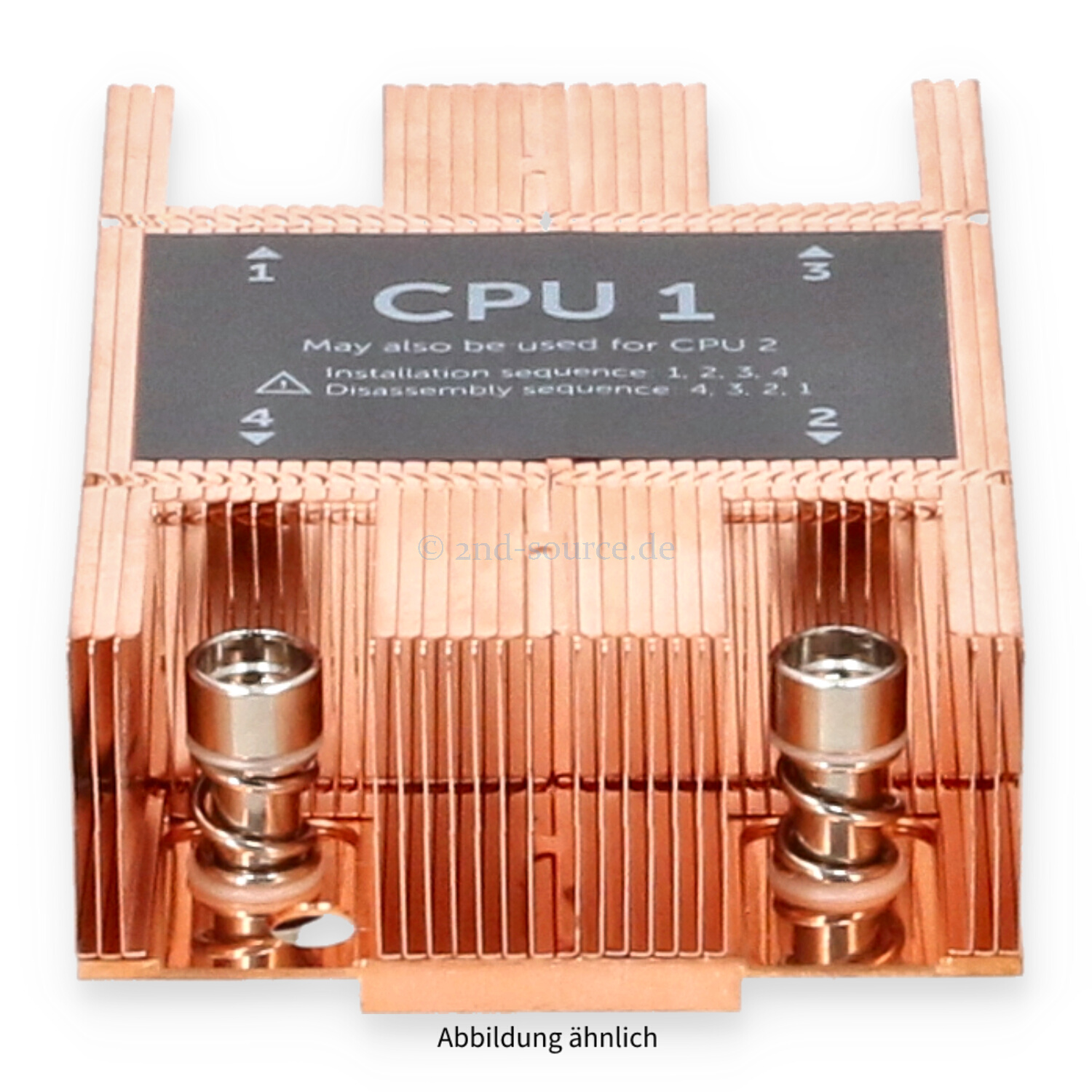 Dell Standard Heatsink CPU 1 68mm PowerEdge M630 D4T8T 0D4T8T