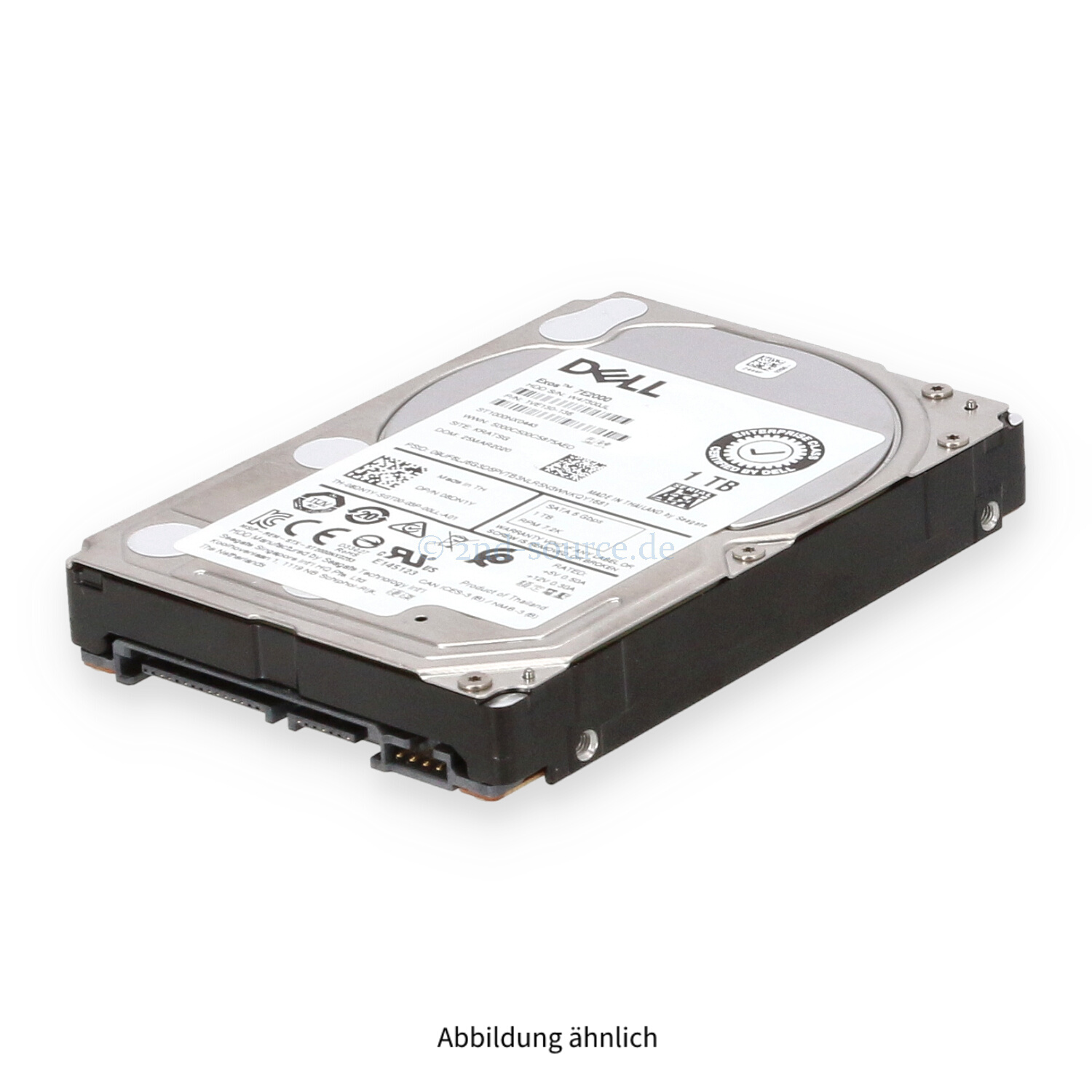 Dell 1TB 7.2k SATA 6G SFF HDD 8DN1Y 08DN1Y