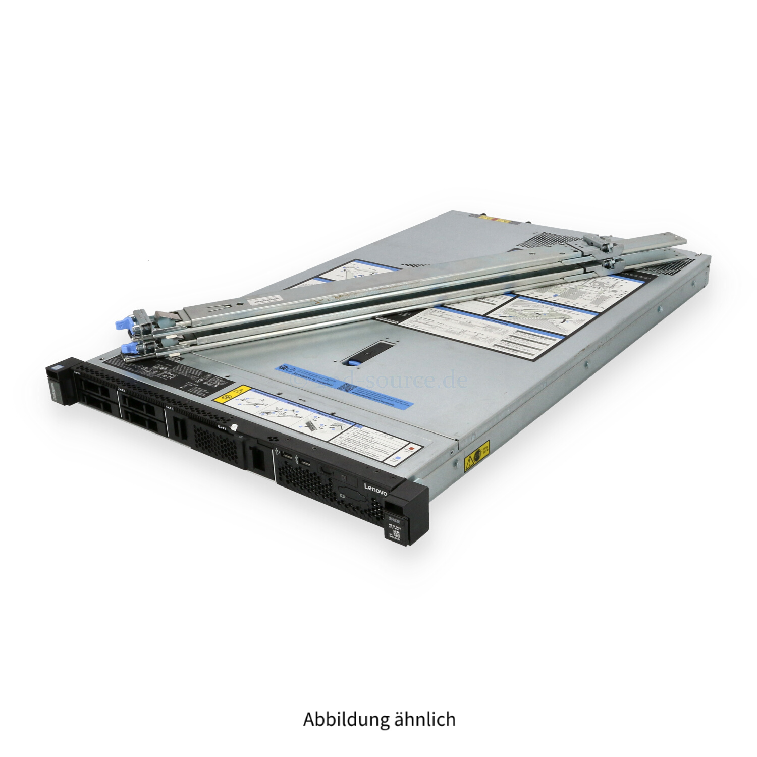Lenovo SR630 8x SFF 2P Silver 4214R 2.40GHz 12C 128GB 930-8i 2x 600GB HDD i350-T2 2x 750W Rackkit