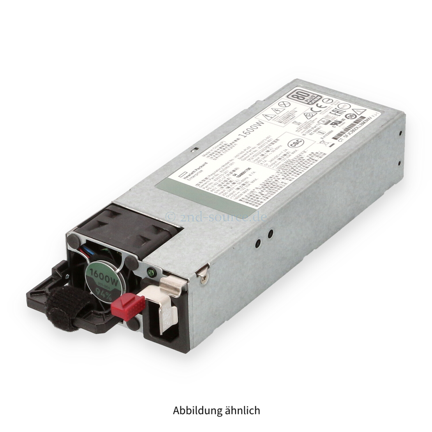 HPE 1600W HotPlug Power Supply Gen10 830272-B21 863373-001 | 830272-B21-REF
