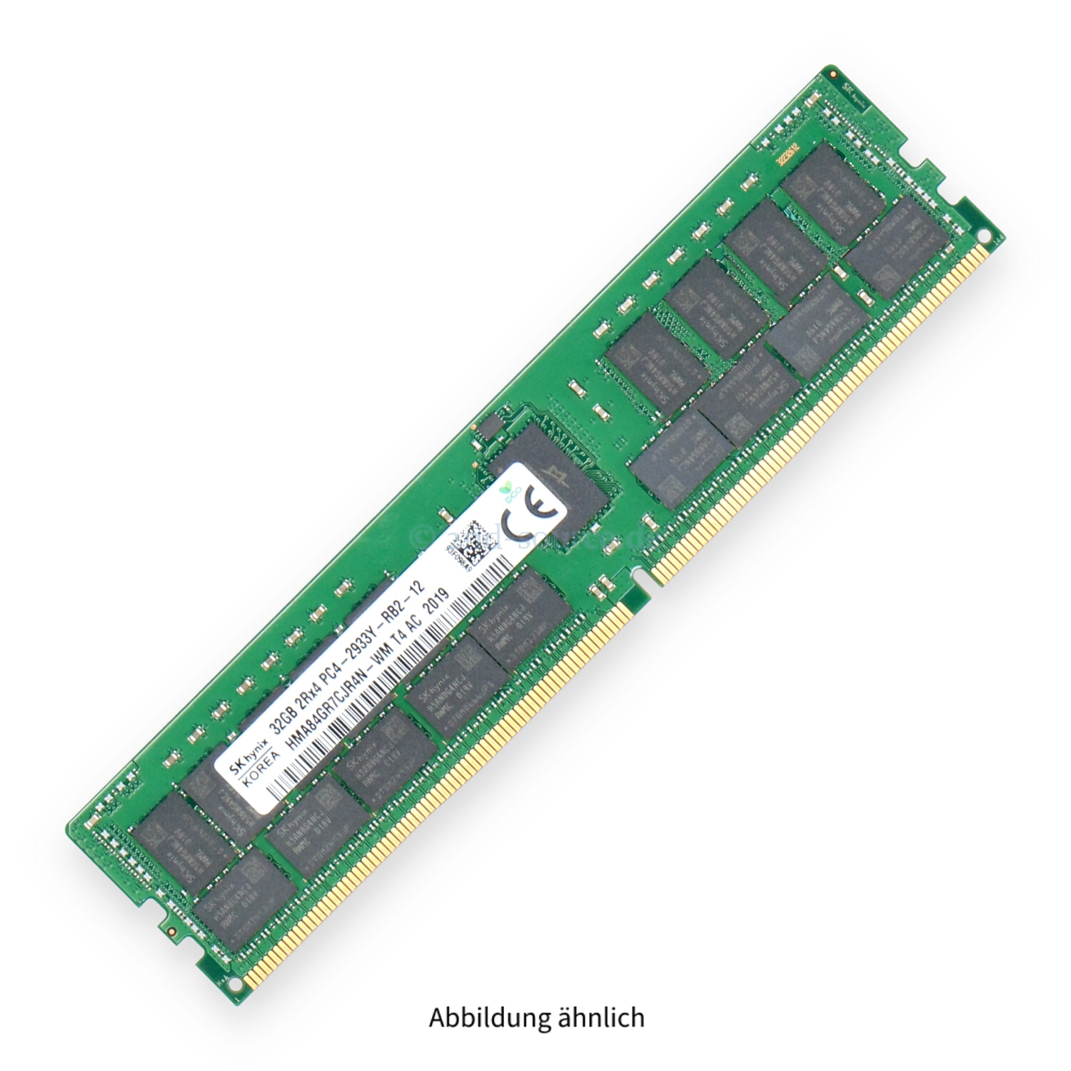 Hynix 32GB PC4-23466Y-R DIMM Dual Rank x4 (DDR4-2933) Registered ECC HMA84GR7CJR4N-WM
