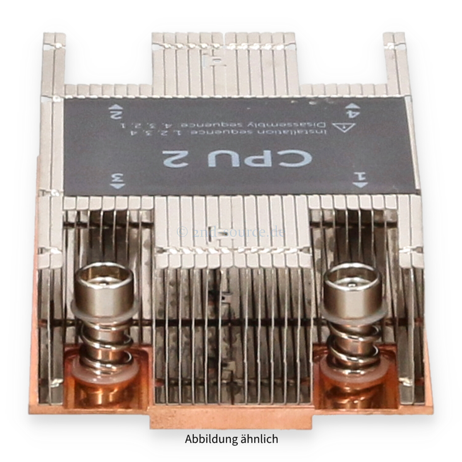 Dell Standard Heatsink CPU 2 68mm PowerEdge M630 93GVP 093GVP