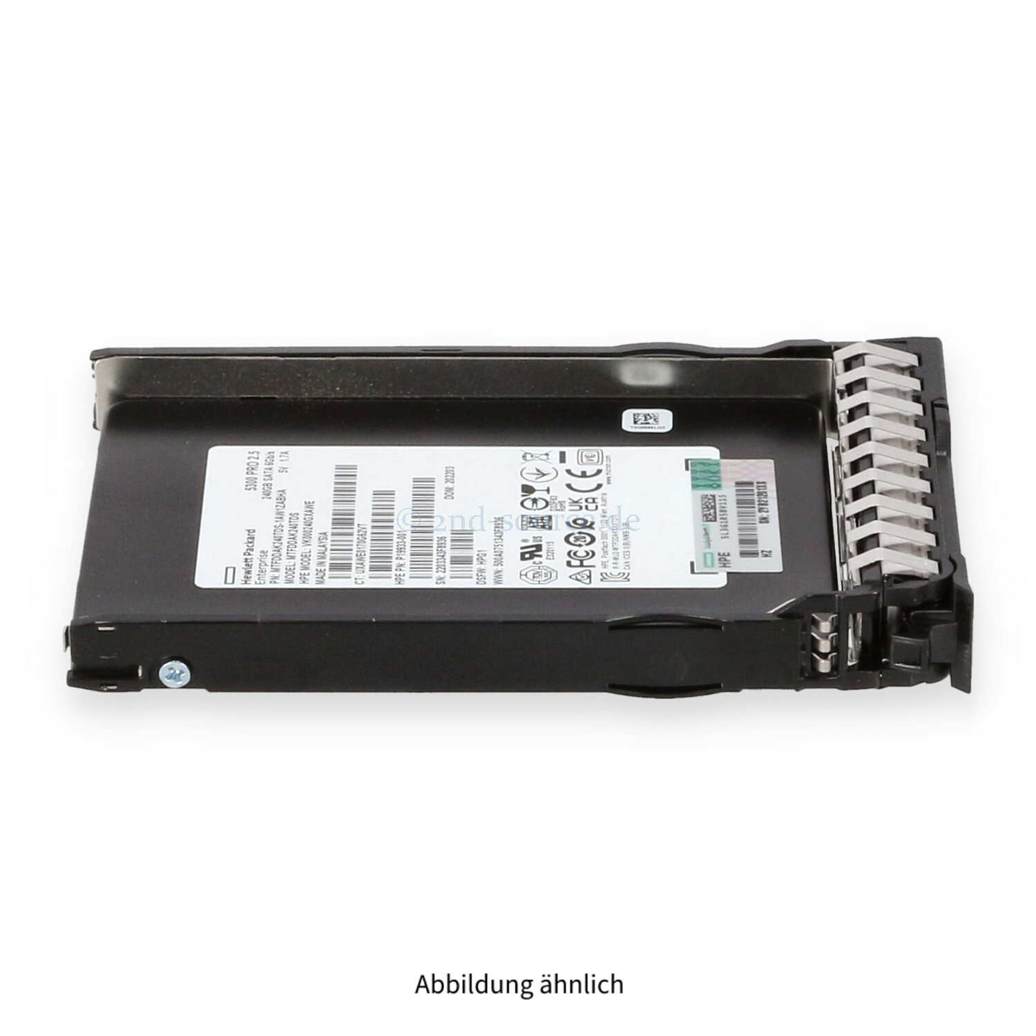 HPE 240GB SATA 6G SFF Read Intensive BC HotPlug SSD P40496-B21 P41521-001