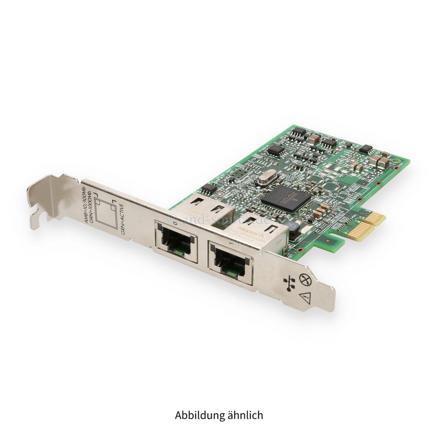HPE 332T 2x1000Base-T PCIe Server Ethernet Adapter High Profile 615732-B21 616012-001