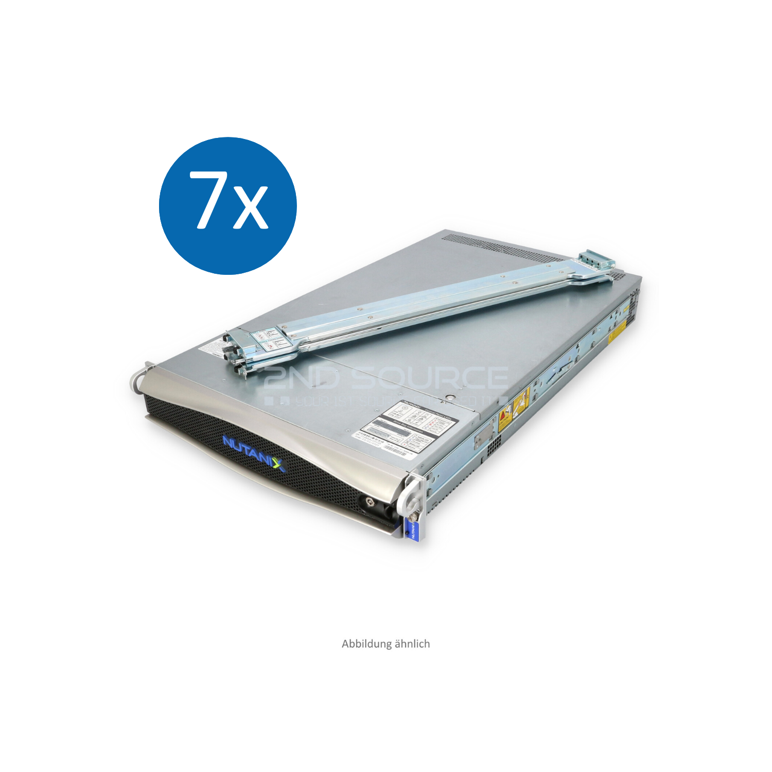 Server Bundle aus 7x Nutanix 12xLFF Chassis 2xHeatsink 2x S3008L HBA 2x 1600W PSU Rack Kit