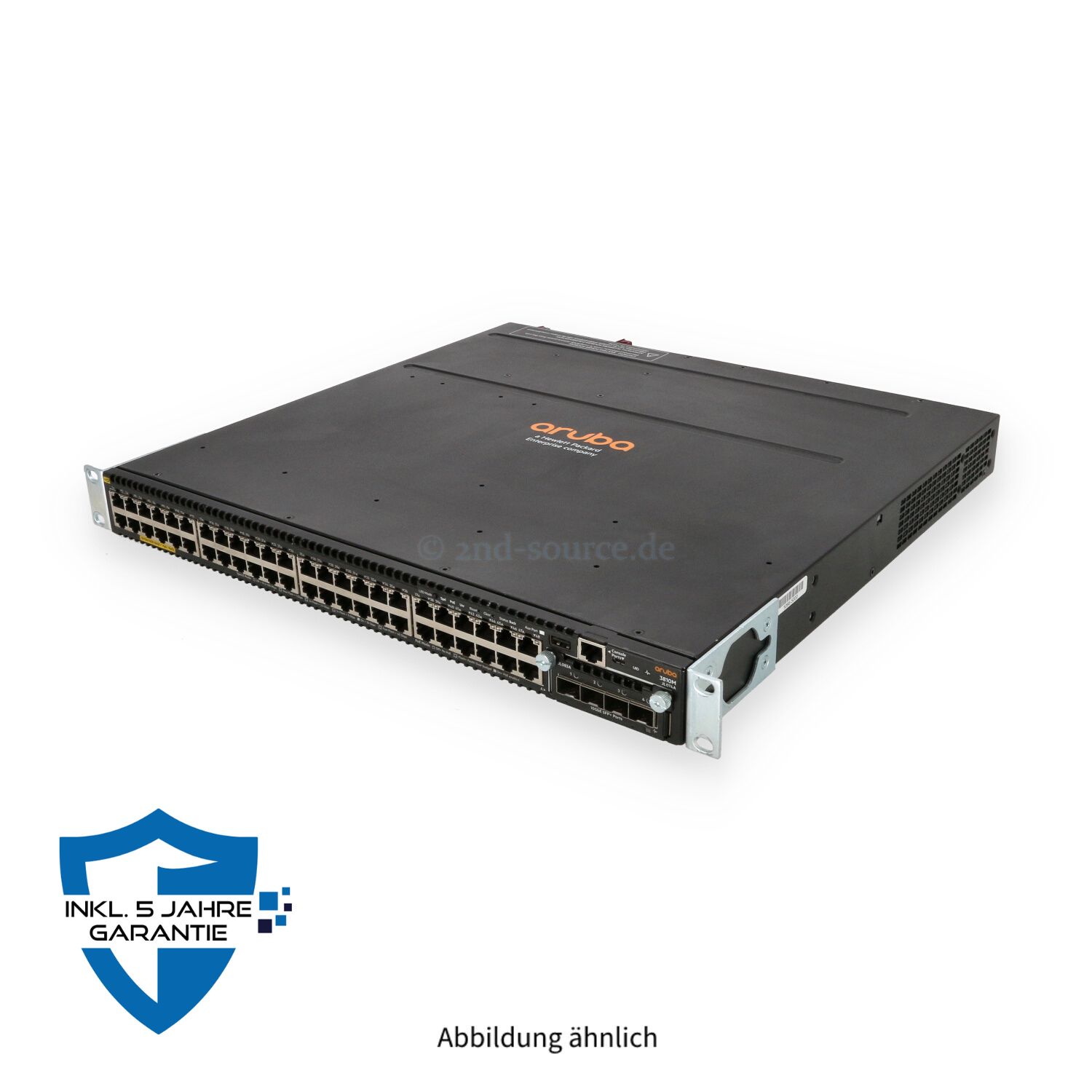HPE Aruba 3810M 48x RJ-45 1GbE PoE+ 4x Stacking 4x SFP+ 10GbE MACsec Module 2x 1050W Switch JL074A JL084A JL087A JL083A HPE Aruba 3810M 48x RJ-45 1GbE PoE+ 4x Stacking 4x SFP+ 10GbE MACsec Module 2x 1050W Switch JL074A JL084A JL087A JL083A