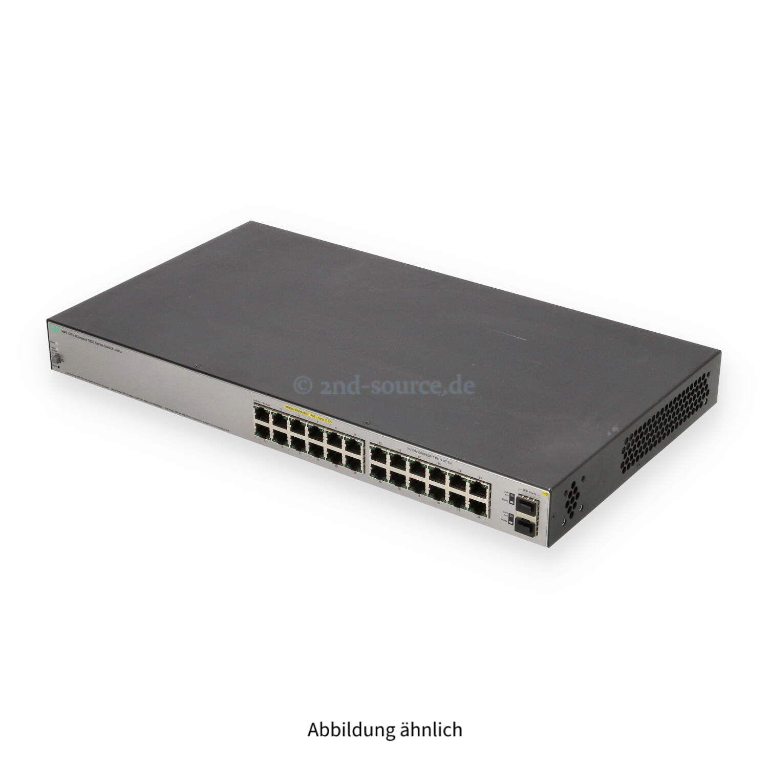 HPE ProCurve 1820-24G-PoE+ 12x 1000Base-T PoE+ 12x 1000Base-T 2x SFP 1G Switch J9983A