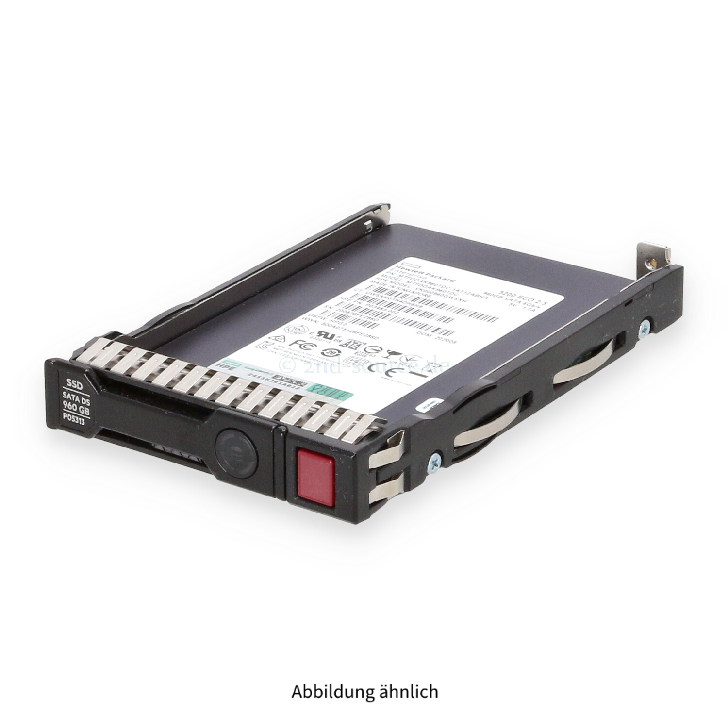 HPE 960GB SATA 6G Read Intensive SFF HotPlug SSD P04476-B21 P05313-001