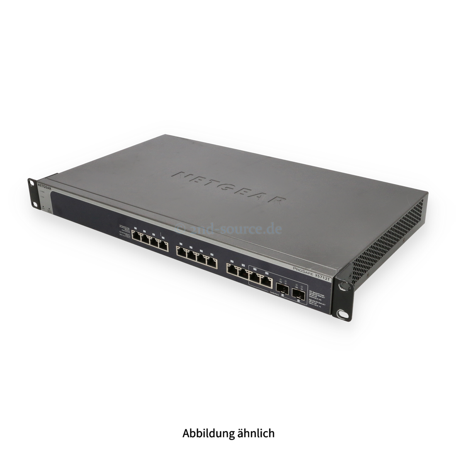 Netgear ProSafe XS712T 10x 10GbE 2x Dual-Personality 10GbE Managed Switch XS712T-100NES