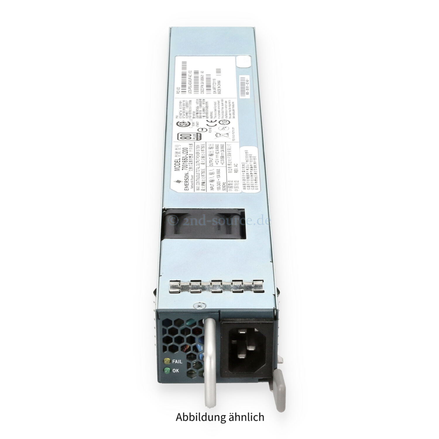 Cisco 750W HotPlug Power Supply UCS-FI-6248 UCS-PSU-6248UP-AC 341-0506-01