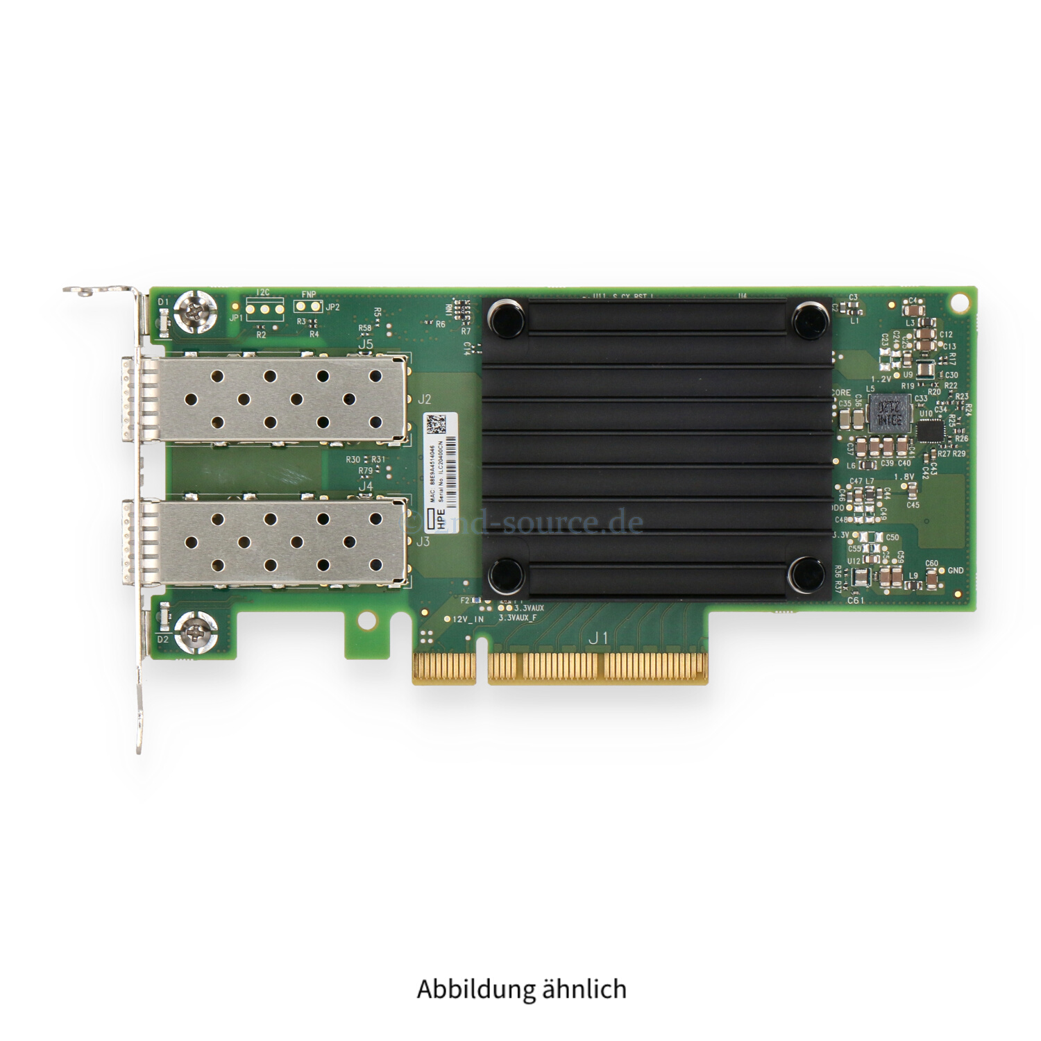 HPE 642SFP28 2x10/25GBase SFP28 PCIe Server Ethernet Adapter Low Profile P24837-B21 P25987-001