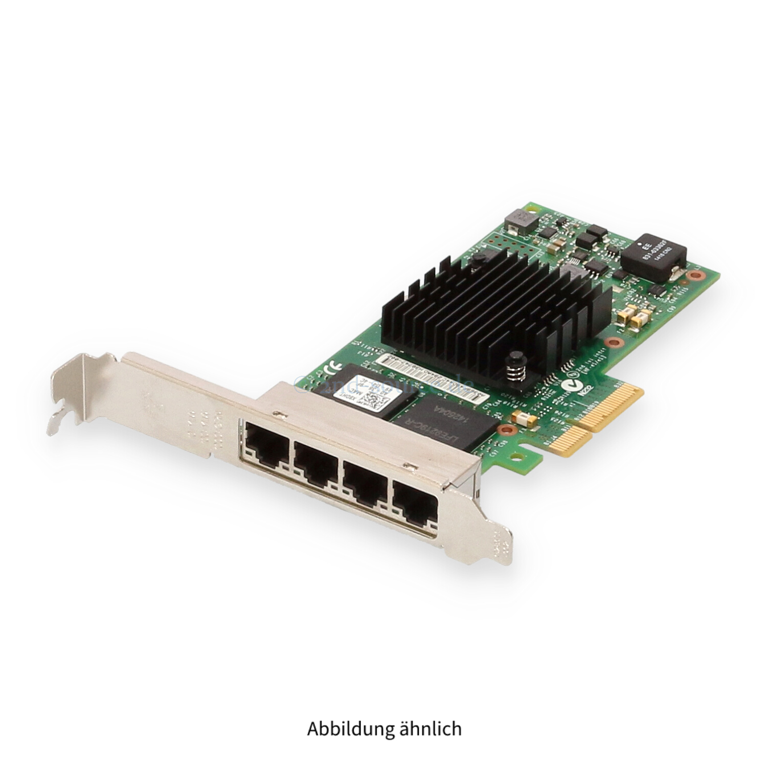 Dell Intel I350-T4 4x RJ-45 1GbE PCIe Server Ethernet Adapter High Profile X8DHT 0X8DHT