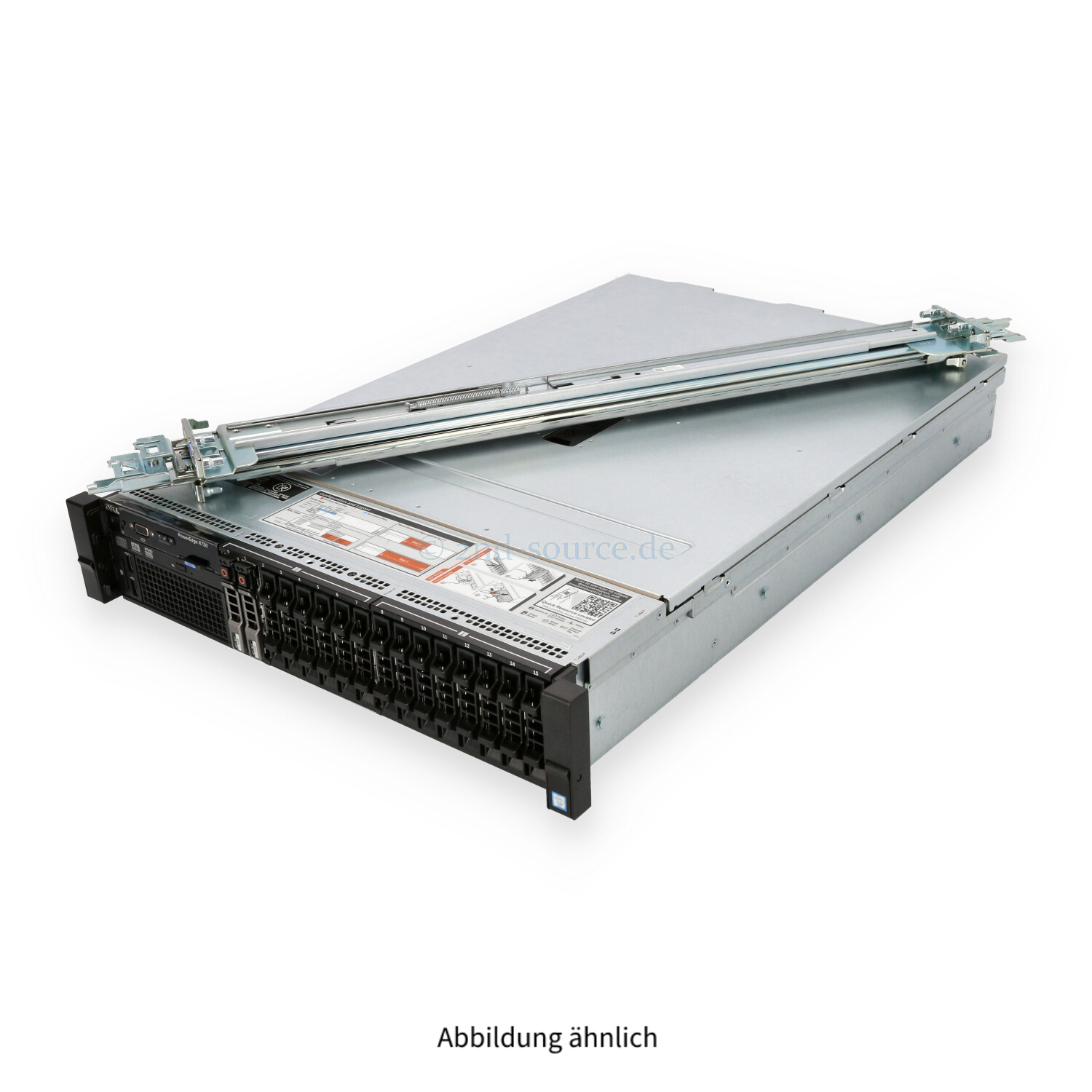 Dell R730 16x SFF 2P E5-2650 v4 2.20GHz 12C 256GB H730 2x 300GB SAS 12G HDD 57800S 2x 750W Rackkit