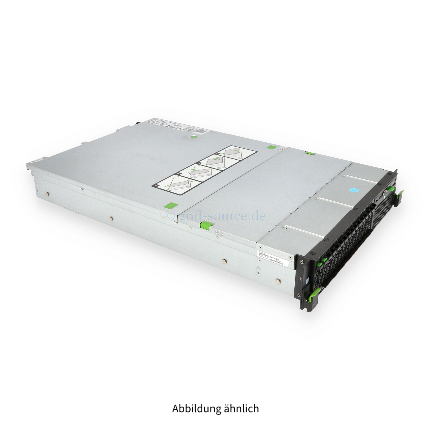Fujitsu Primergy RX4770 M4 16xSFF 4x Heatsink CP400i 2x 1TB 7.2k SATA 6G I357-T4 2x 1600W Rackkit CTO Server