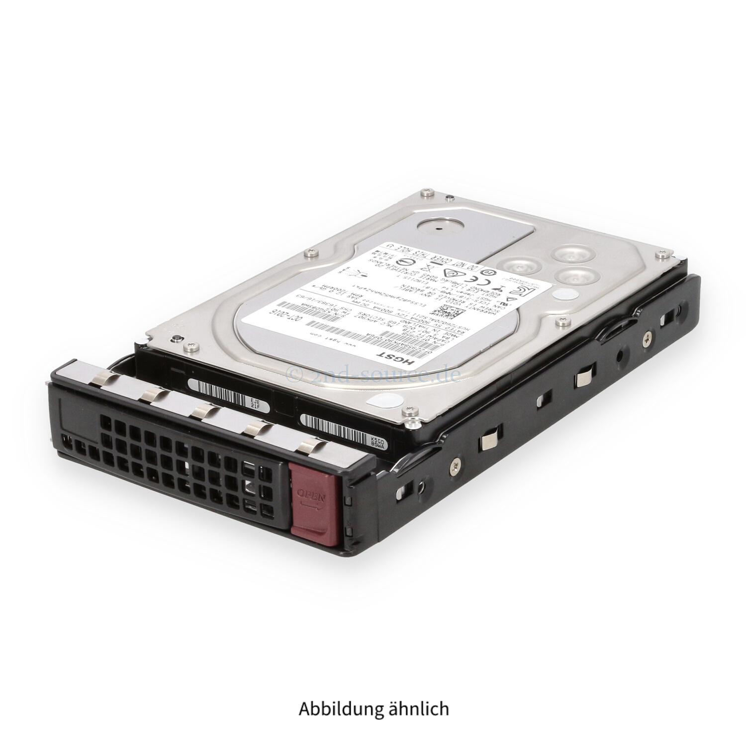 HGST 2TB 7.2k SAS 12G LFF HotPlug HDD 0F22958 HUS726020ALS211