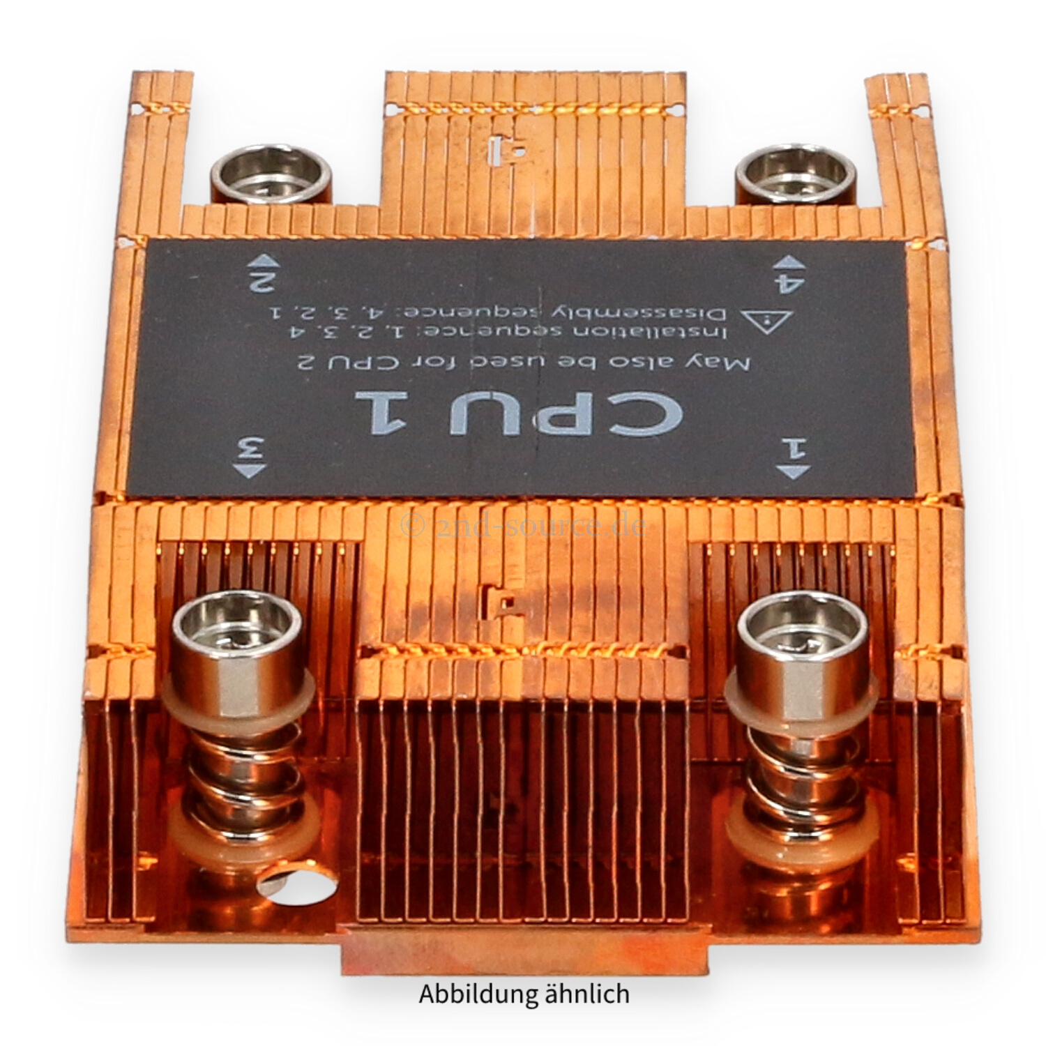Dell Standard Heatsink CPU 1 68mm PowerEdge FC630 9MJHM 09MJHM
