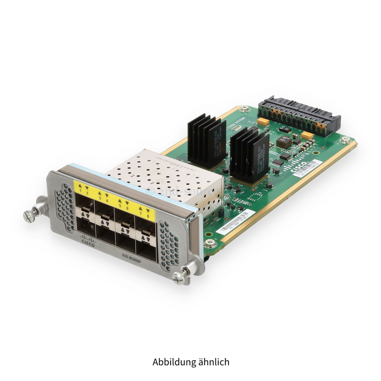 Cisco Nexus 8x SFP+ 10GbE Switch Module N2K-M2800P