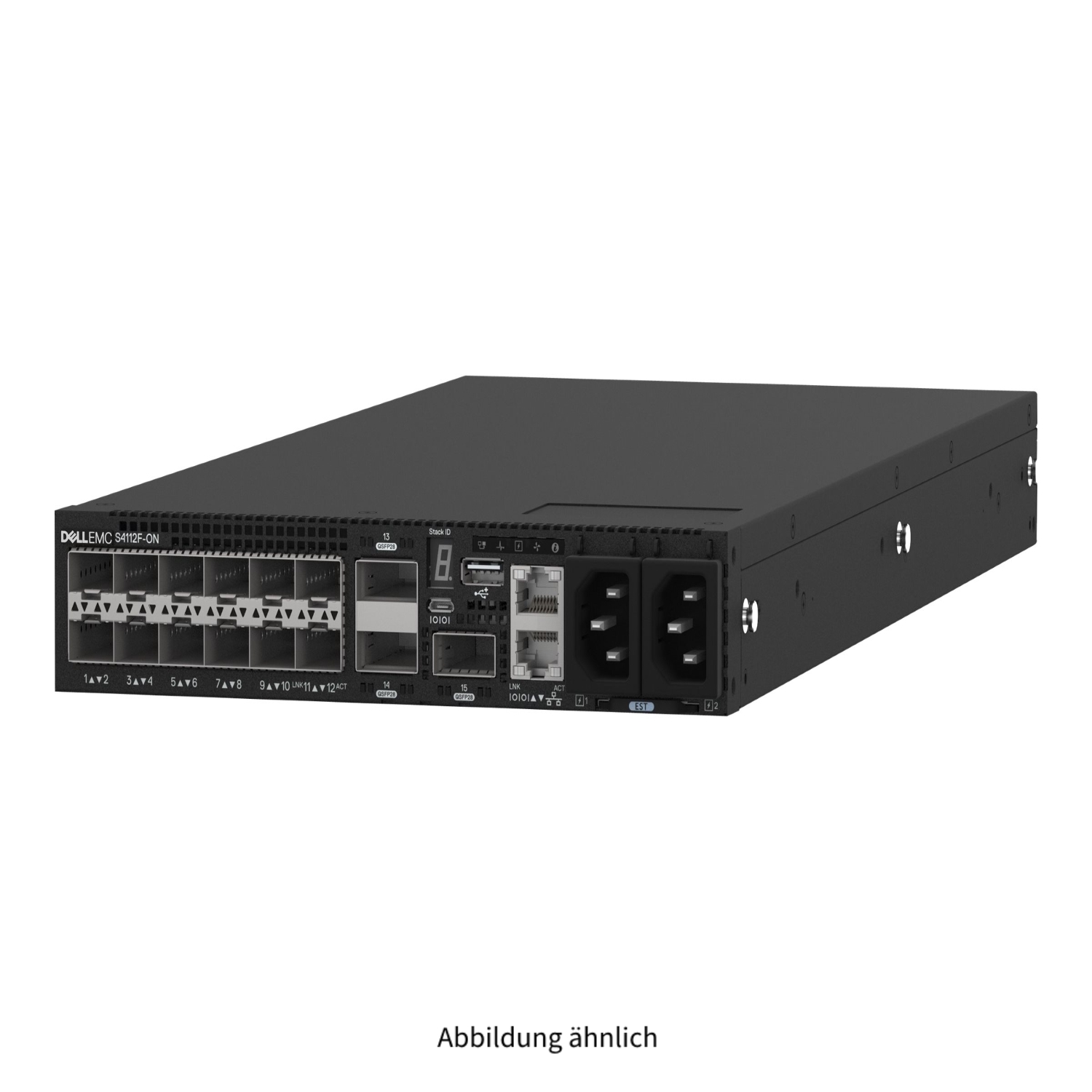 DELL PowerSwitch S4112F-ON 12x SFP+ 10GbE 3x QSFP28 100GbE Managed Switch ProSupport Gültig bis MÄRZ 2025 210-AOYR 