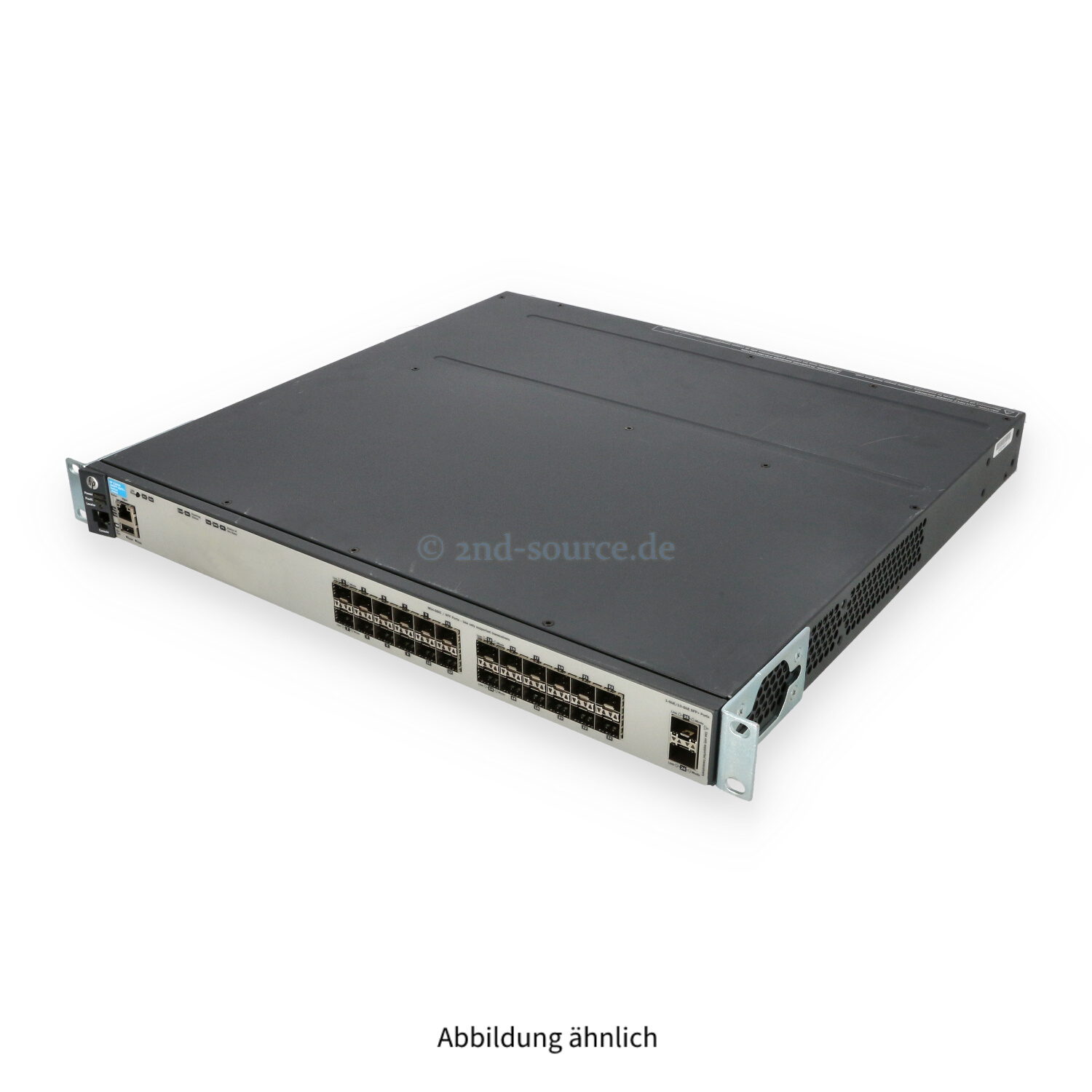HPE ProCurve E3800-24SFP-2SFP+ 24x SFP Managed Switch 2x 400W J9584A