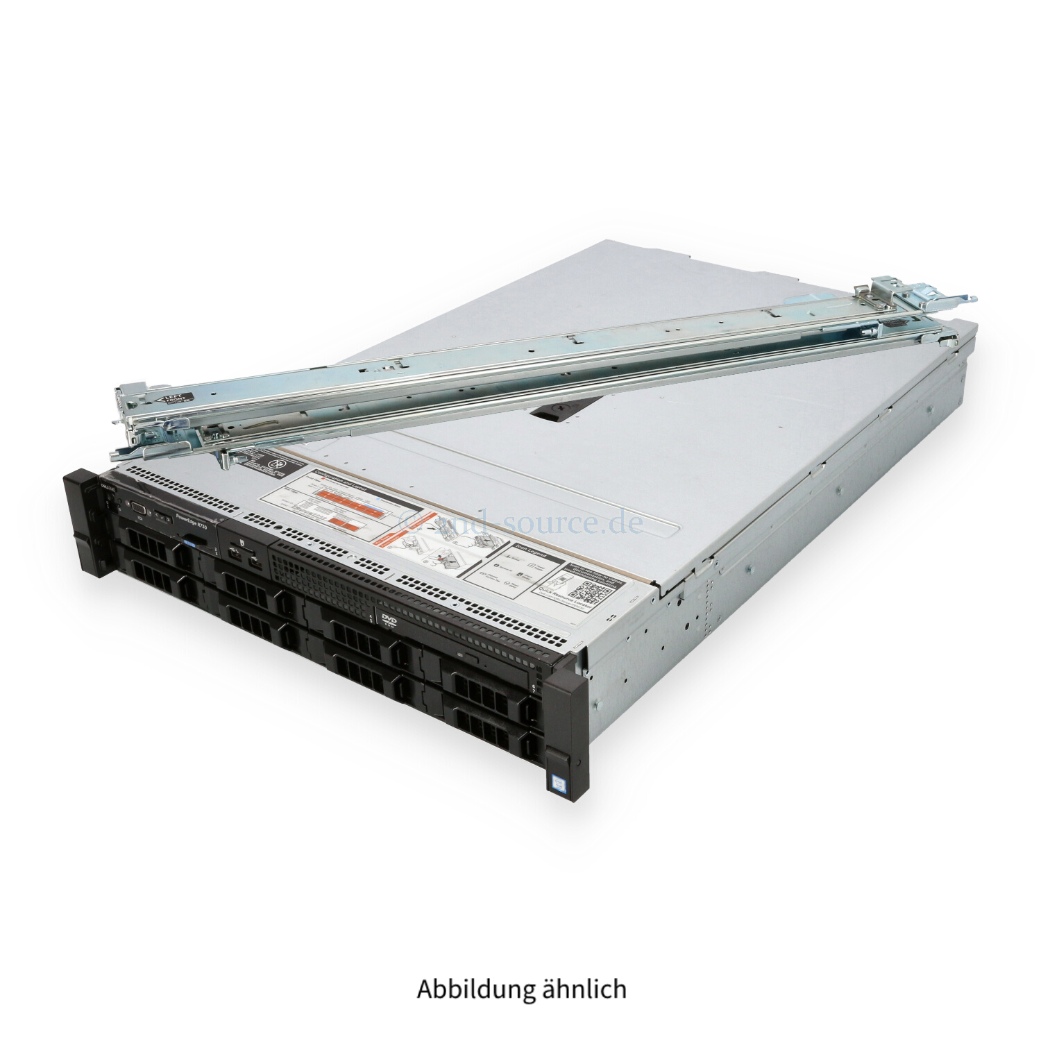 Dell R730 8x LFF 2P E5-2698 v4 2.20GHz 20C 512GB H730 2x 800GB SSD X540 i350 2x 750W Rackkit