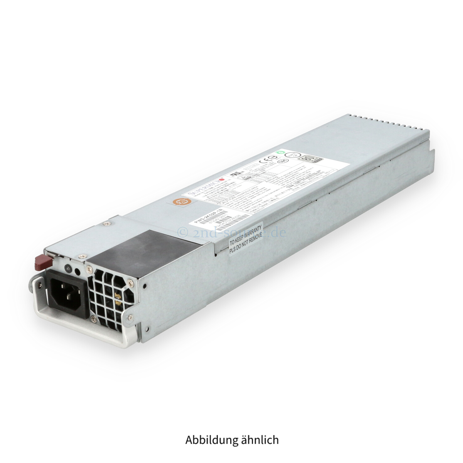 Supermicro 2000W HotPlug Power Supply PWS-2K02P-1R Supermicro 2000W HotPlug Power Supply PWS-2K02P-1R