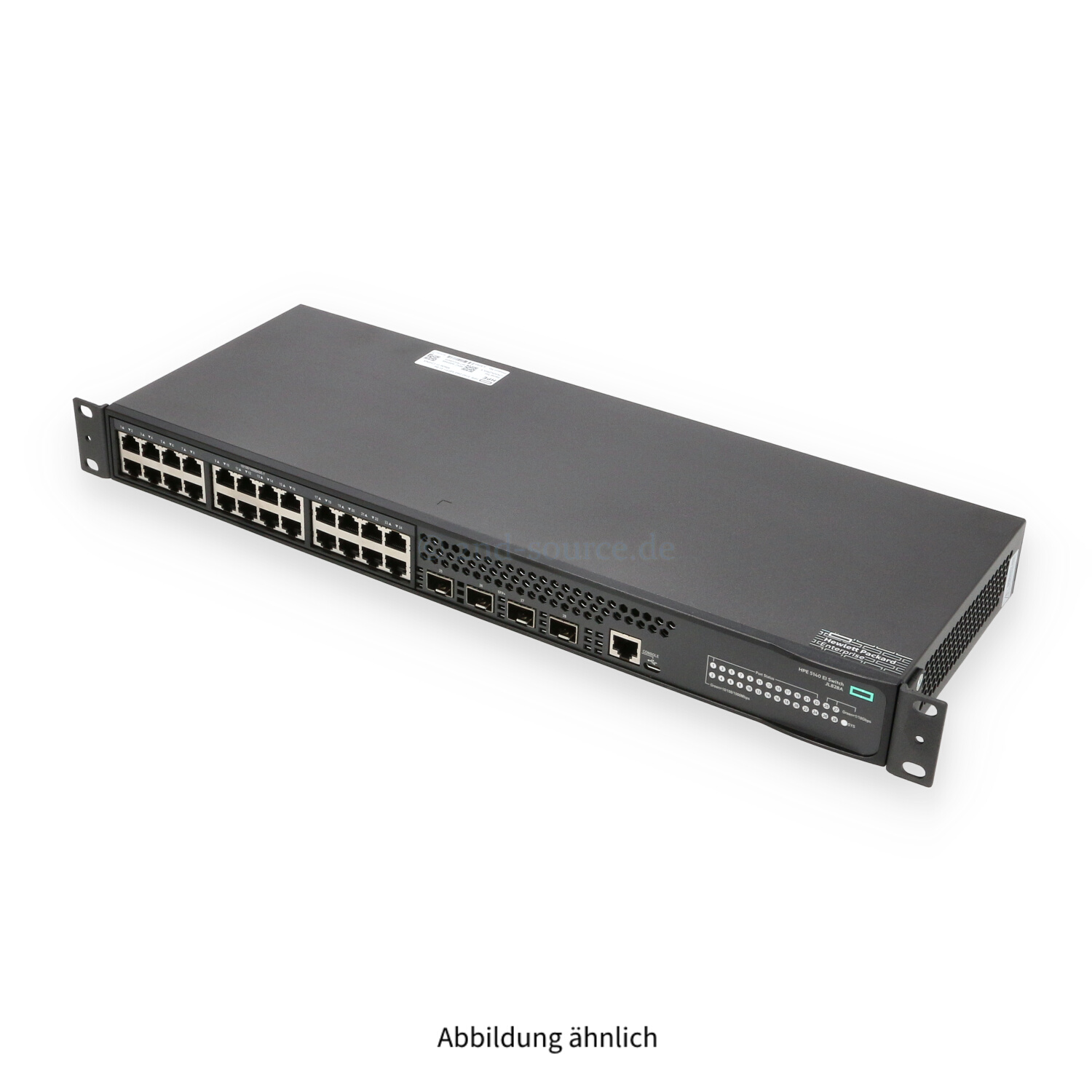 HPE FlexNetwork 5140EI-24G-4SFP+ 24x RJ-45 1GbE 4x SFP+ 10GbE EI Switch JL828A JL828-61001