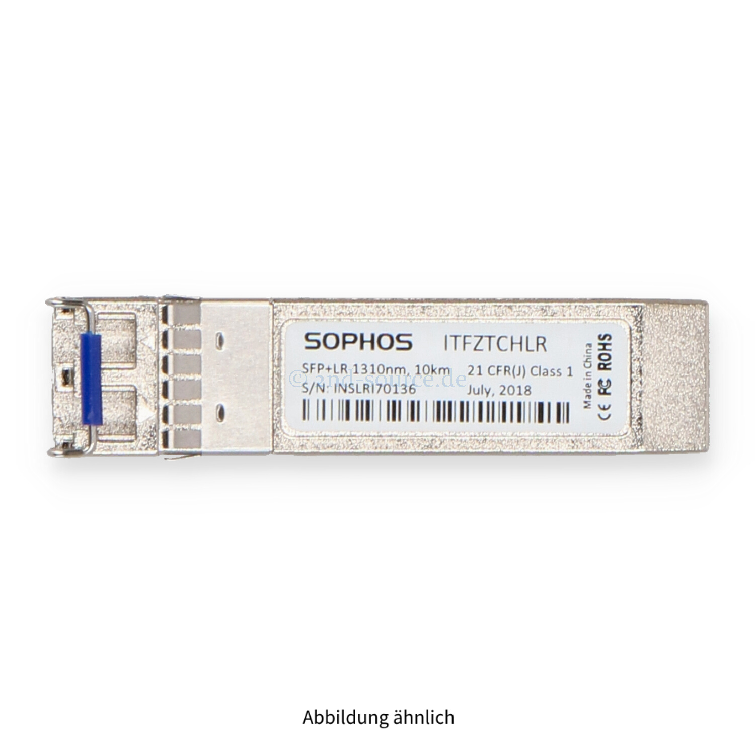 Sophos 10GBase-LR Longwave SFP+ Transceiver Module ITFZTCHLR