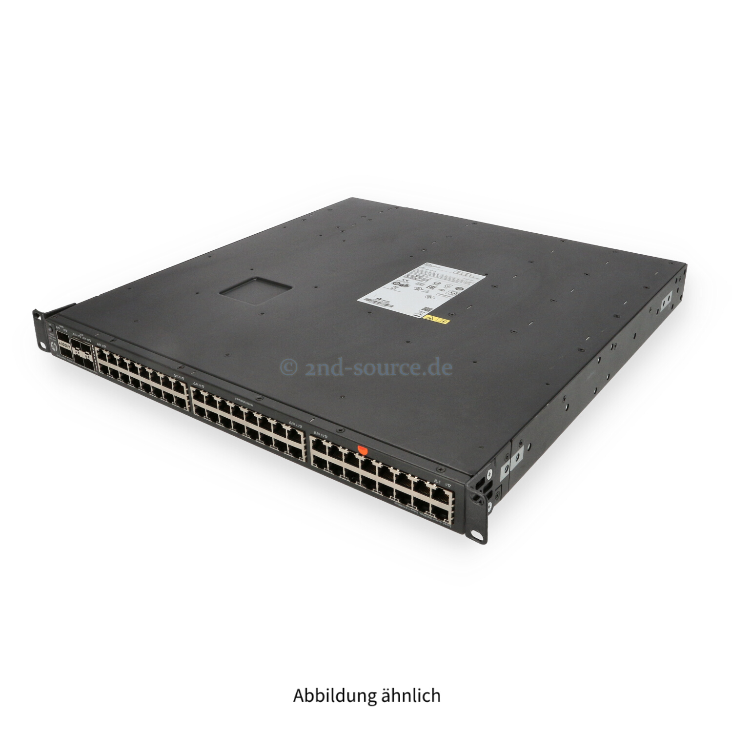 HPE FlexFabric 5700-48G-4XG-2QSFP+ 48x 1GbE 4x SFP+ 10GbE 2x QSFP+ 40GbE F-to-B 2x 650W Switch JG894A JC683A JC680A