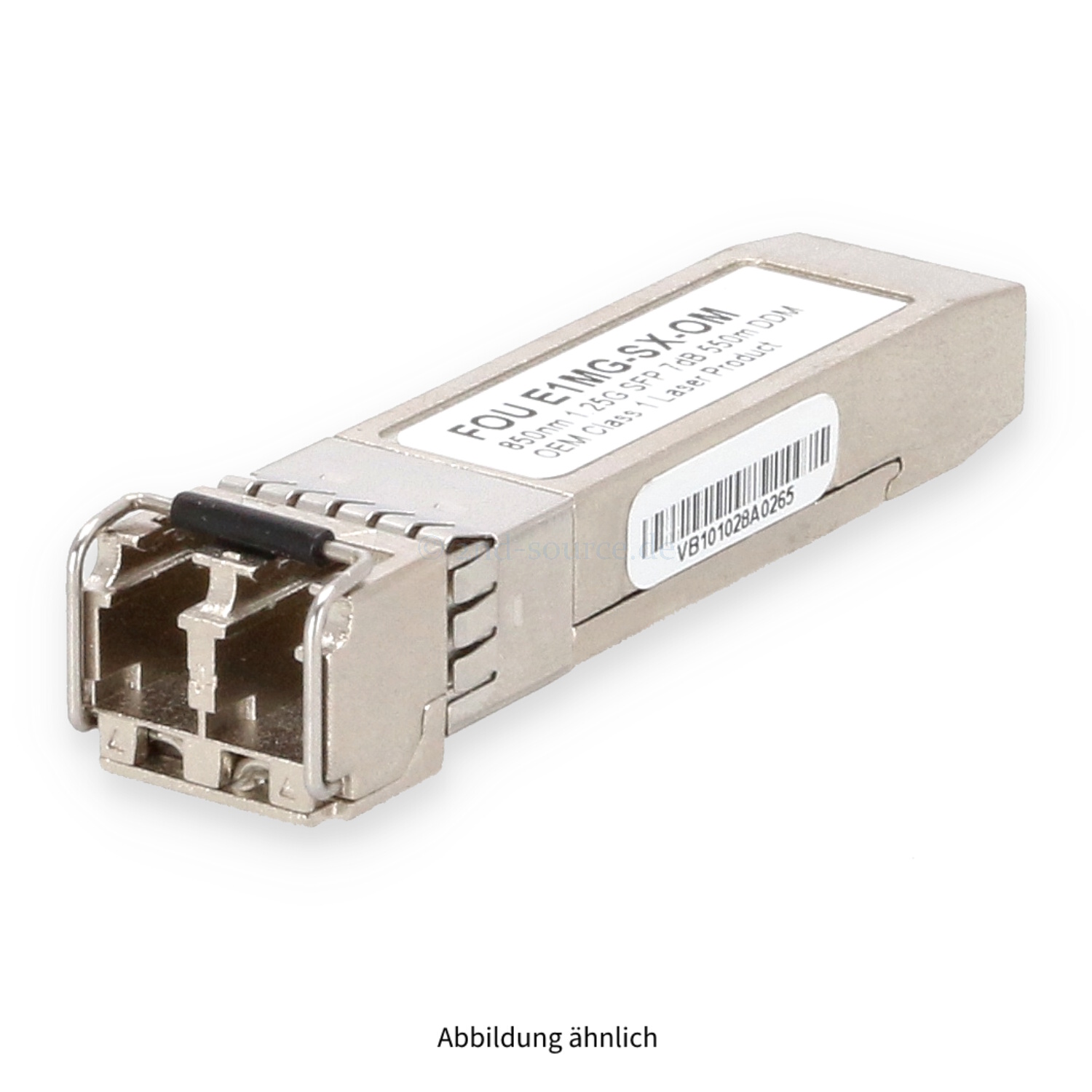 Brocade 1GbE SFP 850nm Transceiver Module E1MG-SX-OM Brocade 1GbE SFP 850nm Transceiver Module E1MG-SX-OM