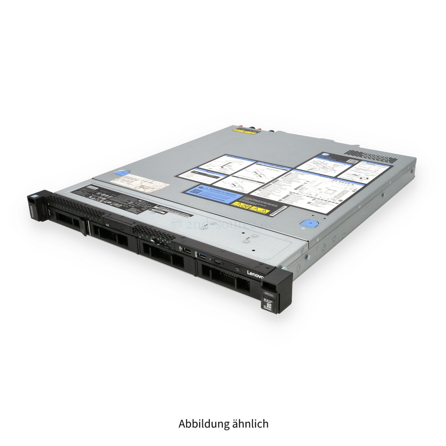 Lenovo SR250 4x LFF E-2134 8GB 1x 480GB SSD 5720 2x 450W