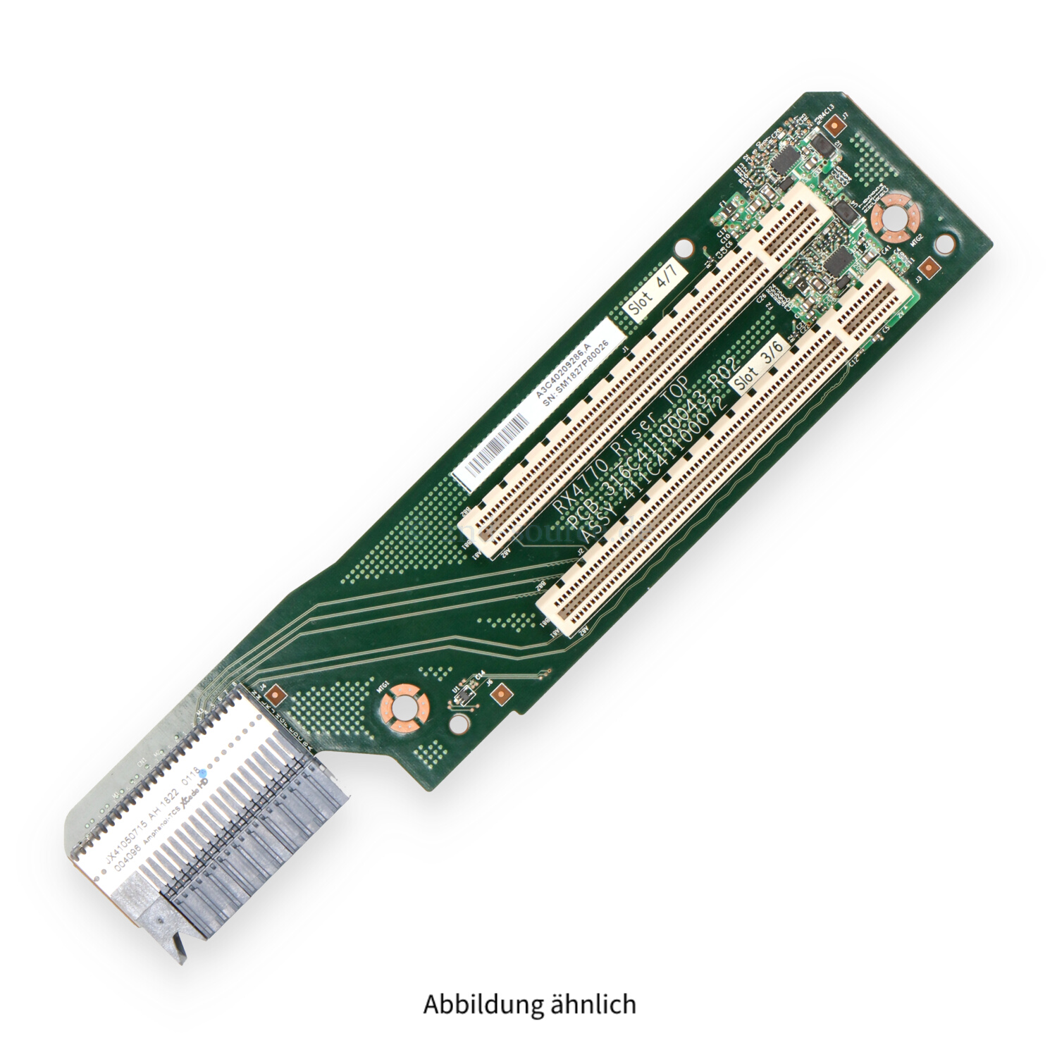Fujitsu 2x PCIe 3.0 x16 Slot 3/4 or 6/7 Riser Card RX4770 M4 M5 A3C40209286