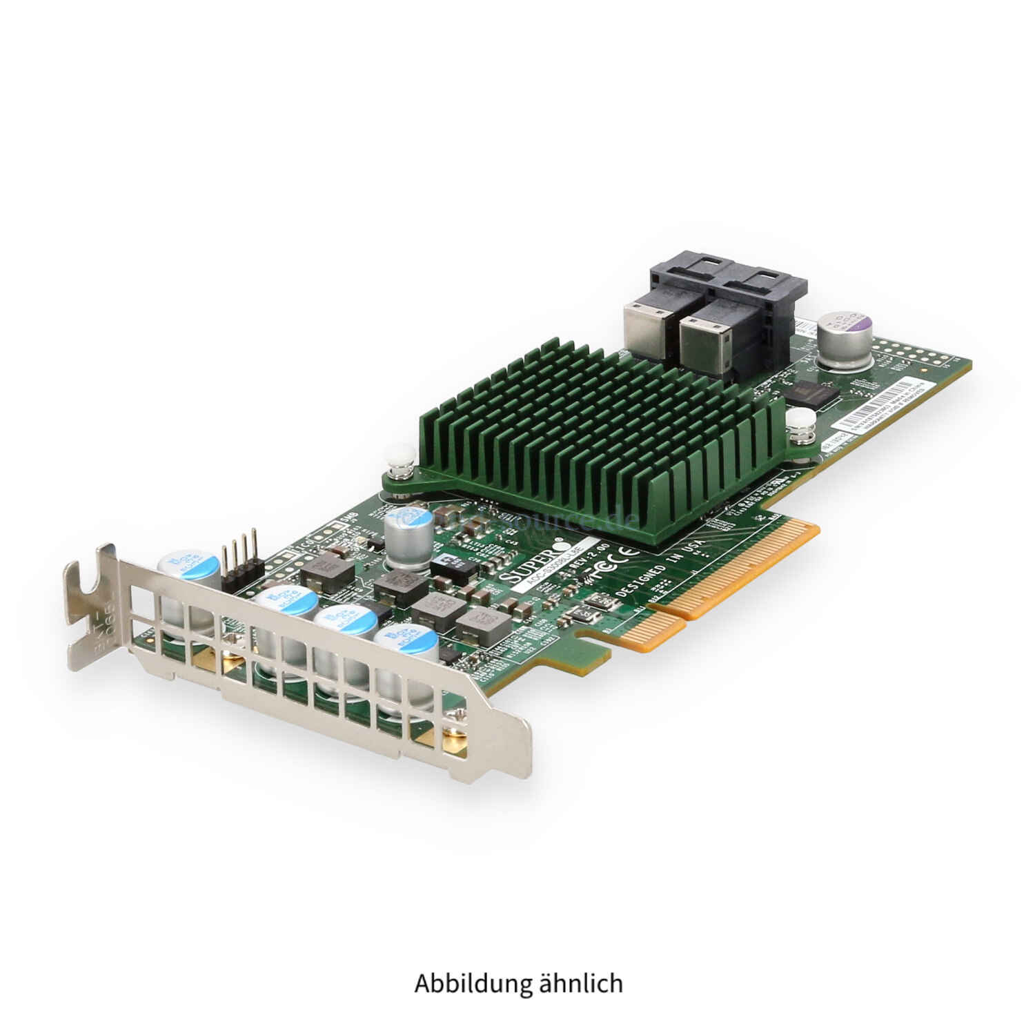 Supermicro Broadcom 3008 12G PCIe SAS HBA Low Profile AOC-S3008L-L8E