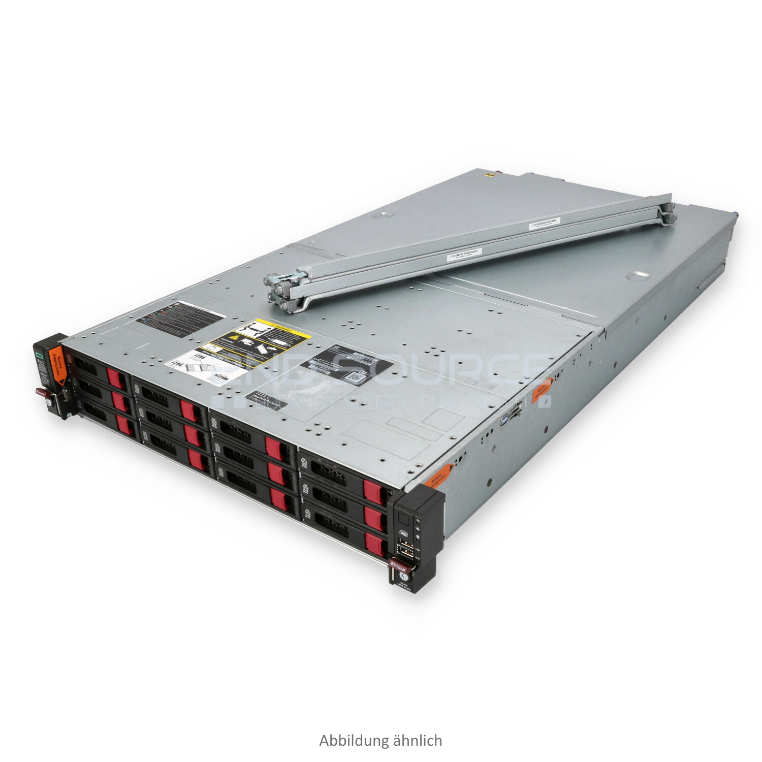 HPE Apollo 4200 G10 24x LFF 6x SFF 1x Xeon Gold 6230 2x 16GB DDR4-2666 24x 12TB LFF HDD 2x 600GB SFF HDD P408i-p P408i-a 94W 2x 800W Rack Kit P07244-B21