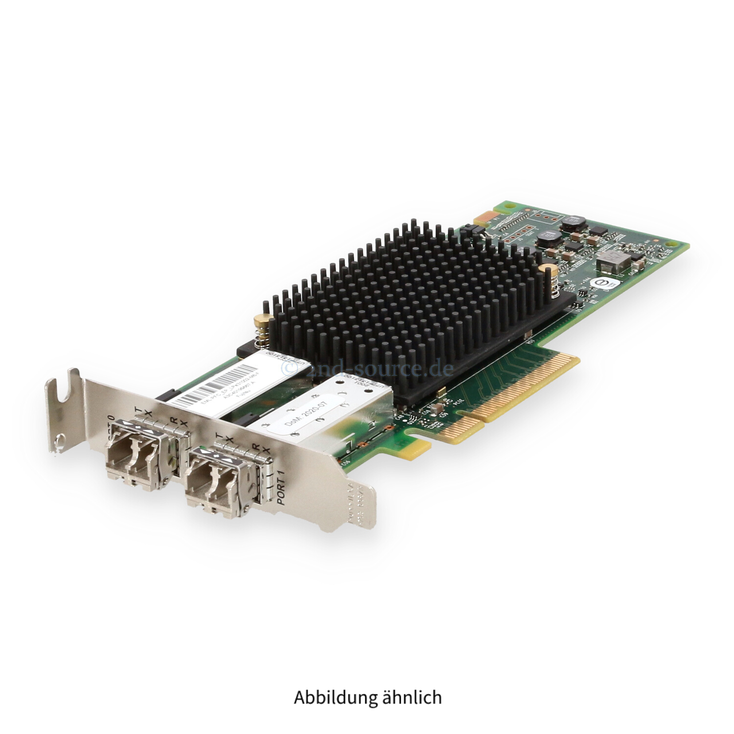 Fujitsu Emulex LPe31002 2x SFP+ 16GB Fibre Channel PCIe HBA Low Profile S26361-F5596-L502 A3C40195667 38063068