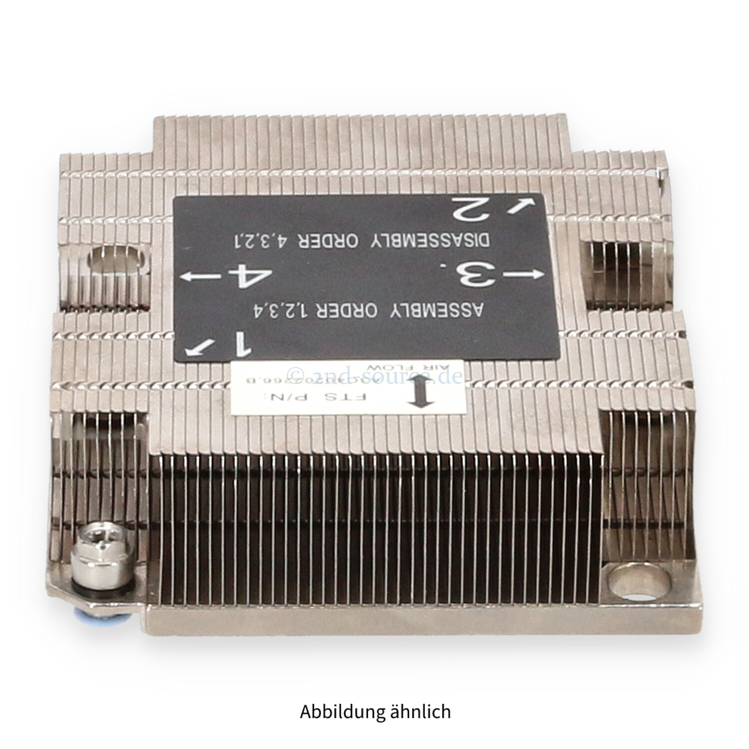 Fujitsu Standard Heatsink up to 165W RX4770 M4 A3C40202266 38059214