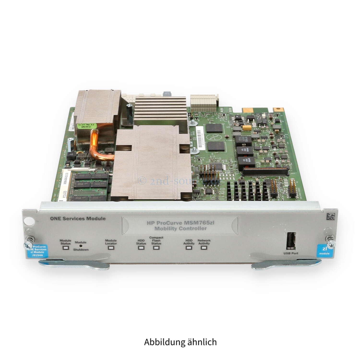 HPE ProCurve MSM765zl Mobility Controller One Services zl Module J9154A