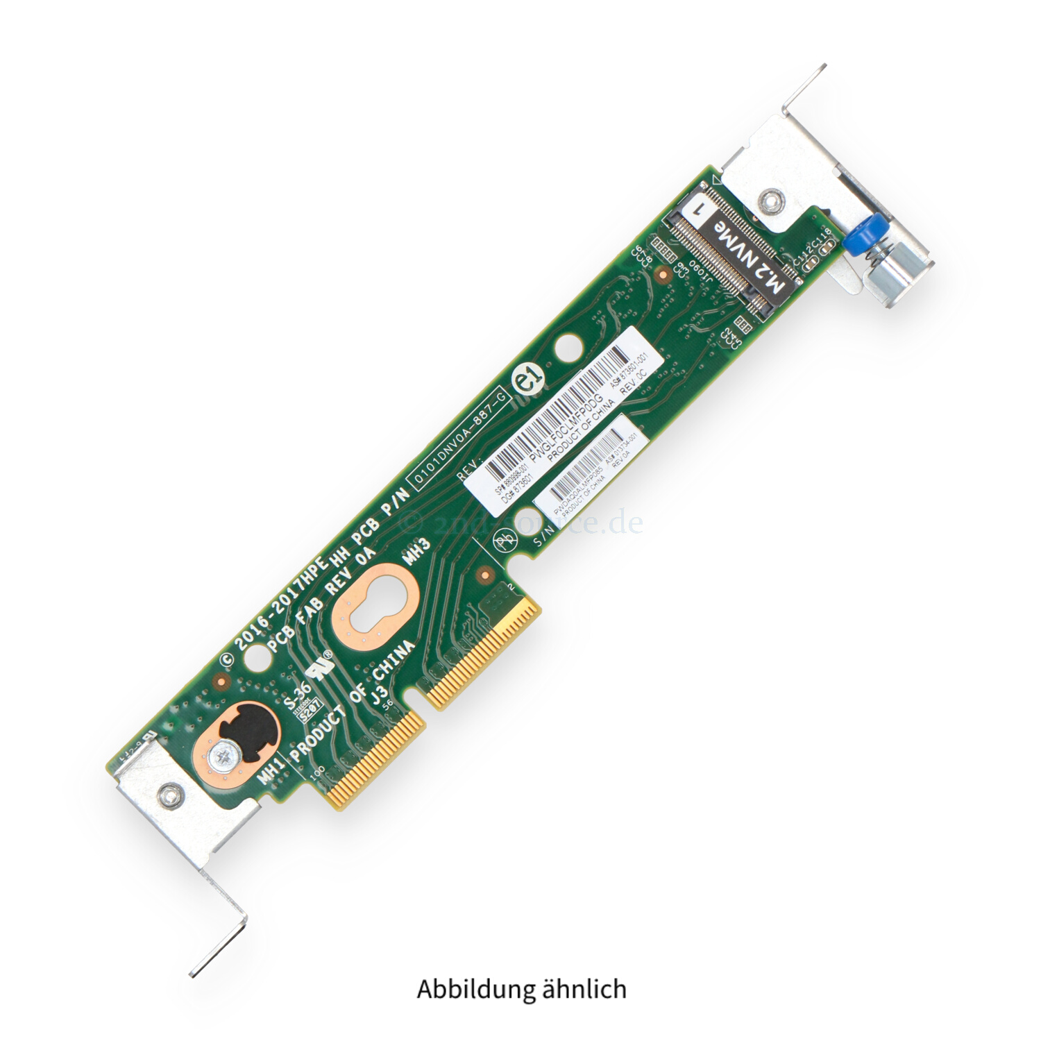 HPE 2x M.2 Riser XL450 G10 873601-001