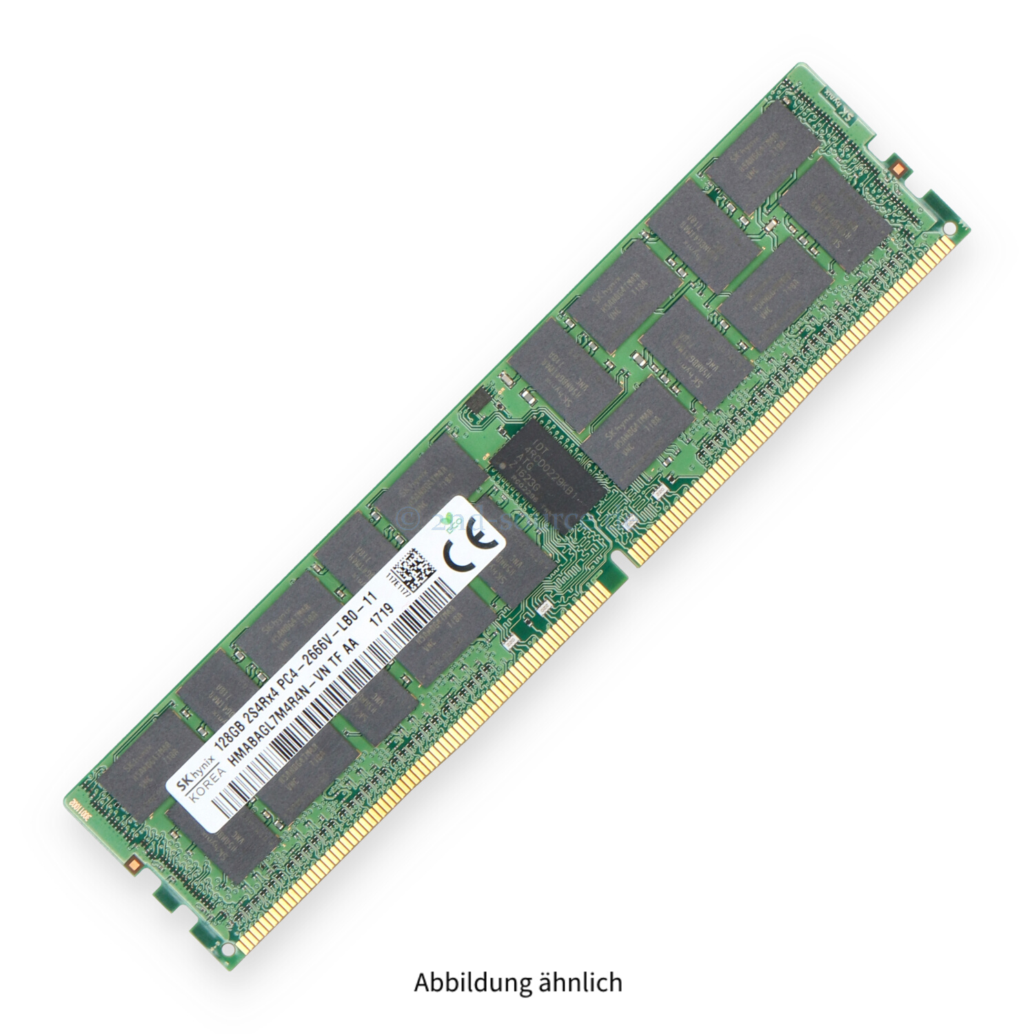 Hynix 128GB PC4-21300V-L LRDIMM Octa Rank x4 (DDR4-2666) Registered ECC HMABAGL7M4R4N-VN