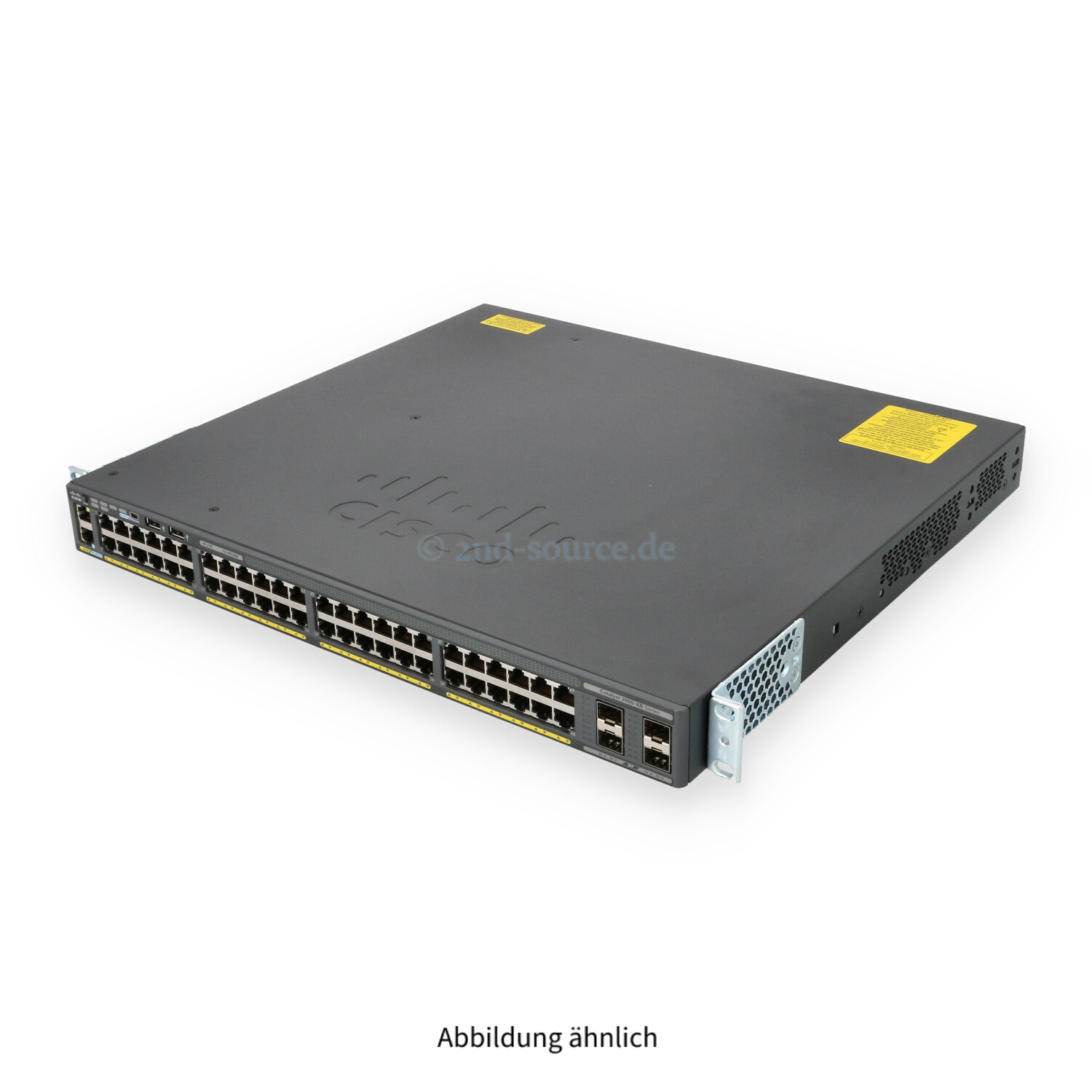 Cisco Catalyst 2960XR-48TS-I 48x 1GbE 4x SFP 1GbE 2x Stacking Managed Switch 2x 250W WS-C2960XR-48TS-I