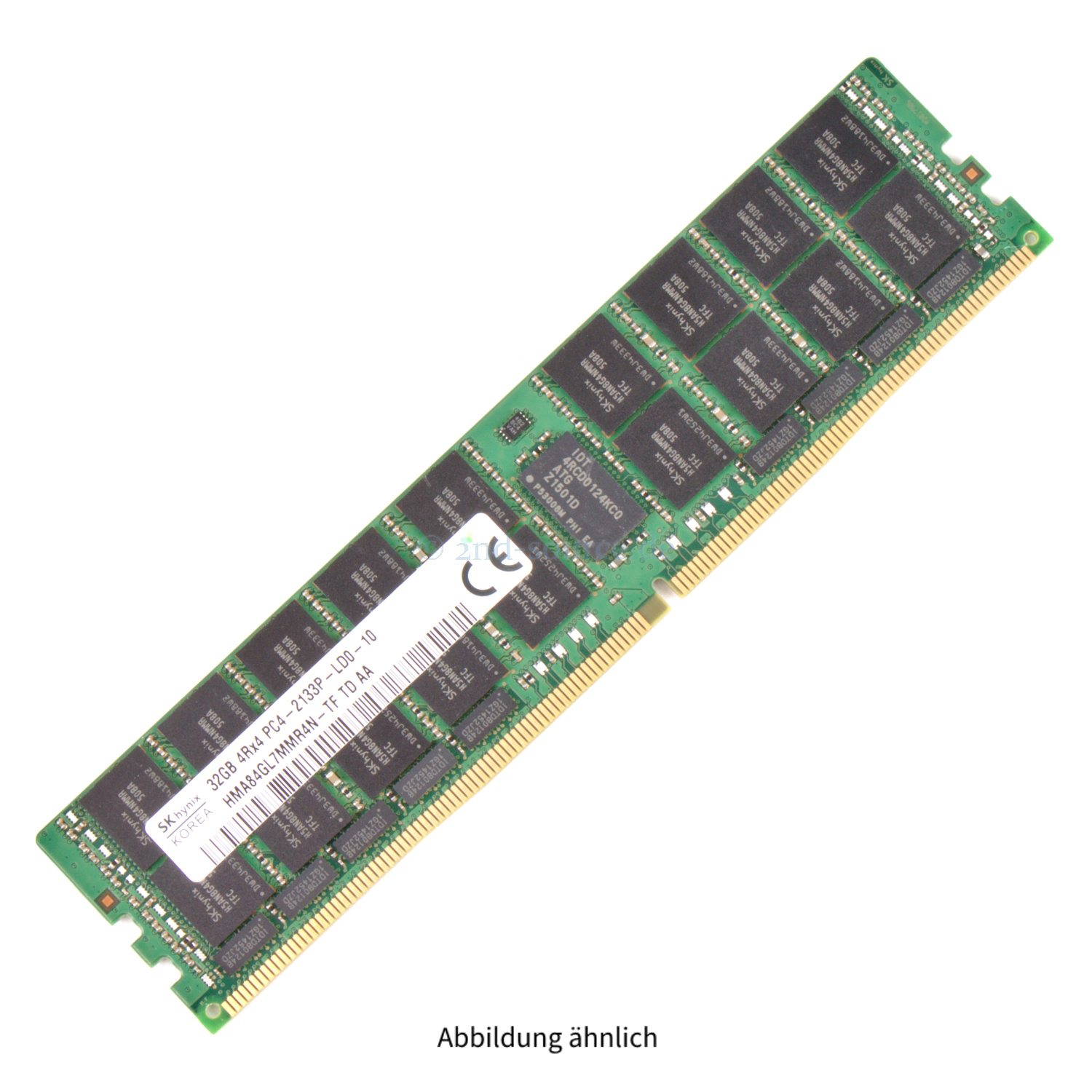 Hynix 32GB PC4-17000P-L LRDIMM Quad Rank x4 (DDR4-2133) Load Reduced ECC HMA84GL7MMR4N-TF