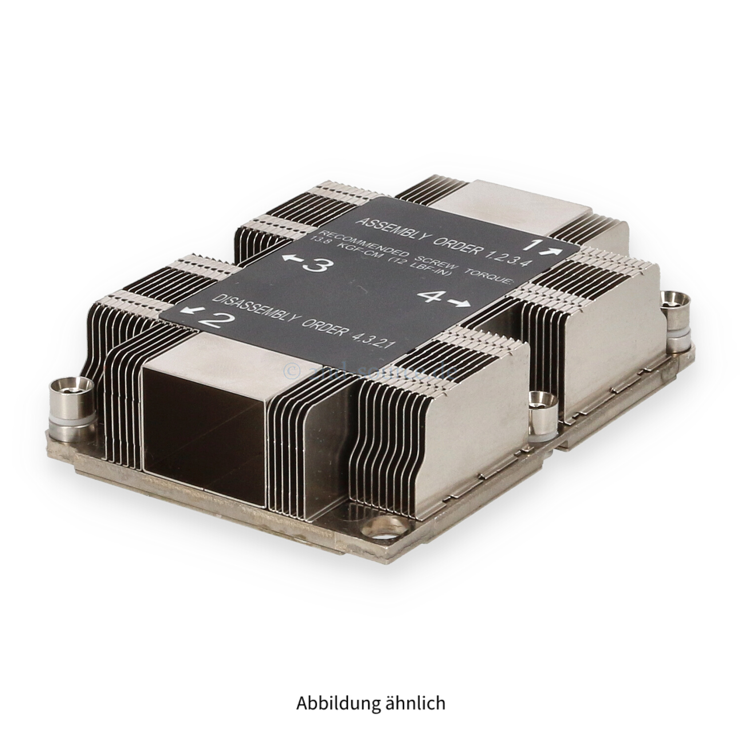 Supermicro Passive Heatsink 1U LGA3647 up to 165W X11 SNK-P0067PSM