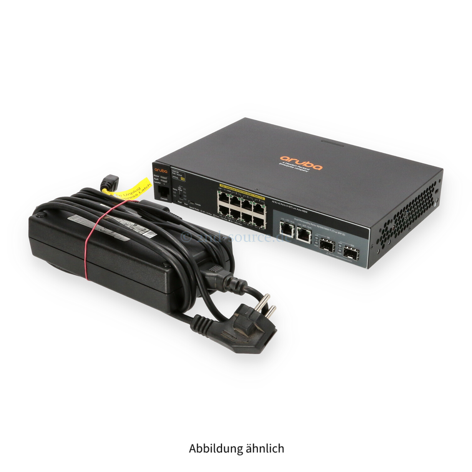 HPE Aruba 2530-8G-PoE+ 8x 1000Base-T PoE+ 2x SFP 1000Base Switch J9774A