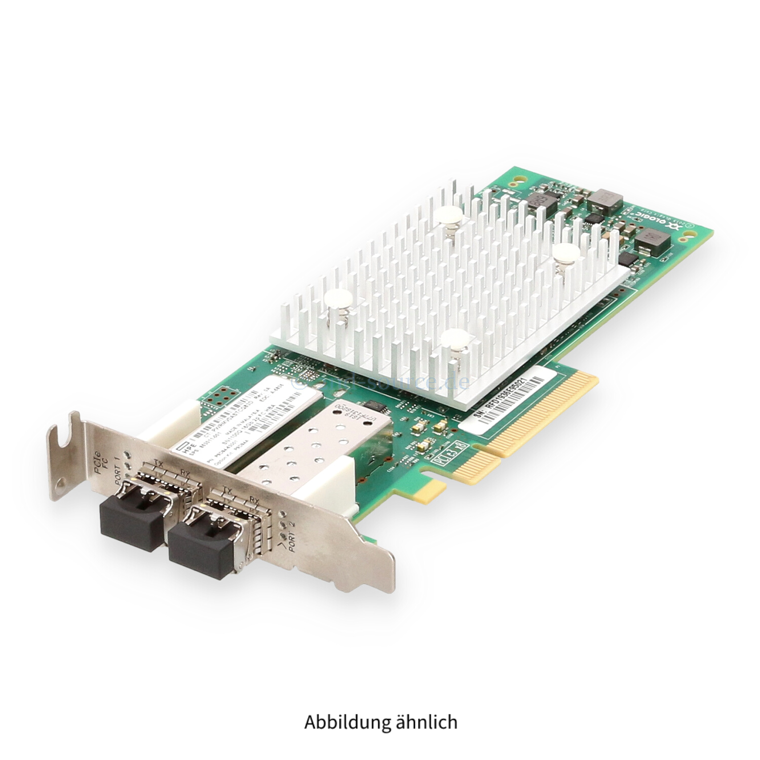 HPE SN1100Q 2x 16GB SFP+ Fibre Channel PCIe HBA Low Profile P9D94A 853011-001
