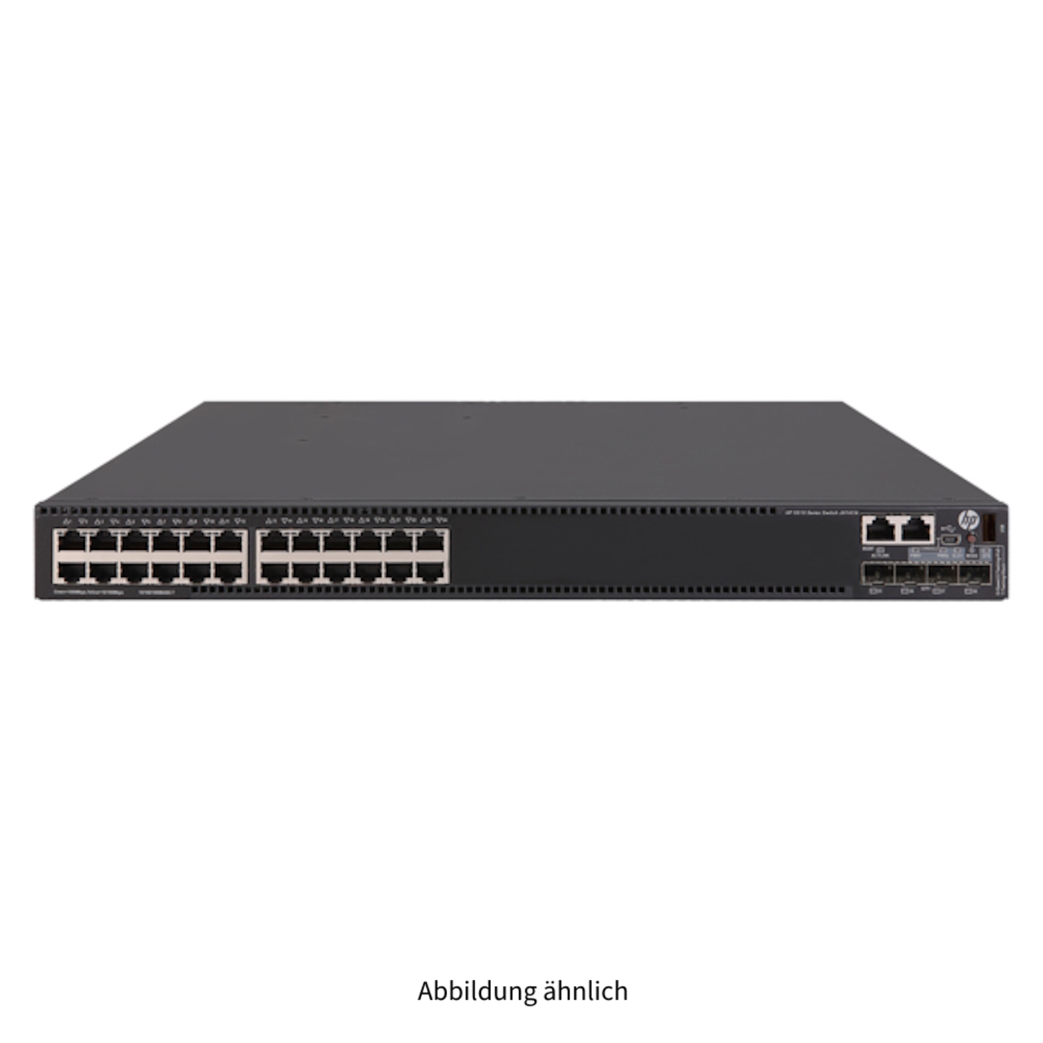 HPE FlexNetwork 5510 24x RJ-45 1GbE PoE+ 4x SFP+ 10GbE 2x F-t-B HI Switch JH147A JH147-61001